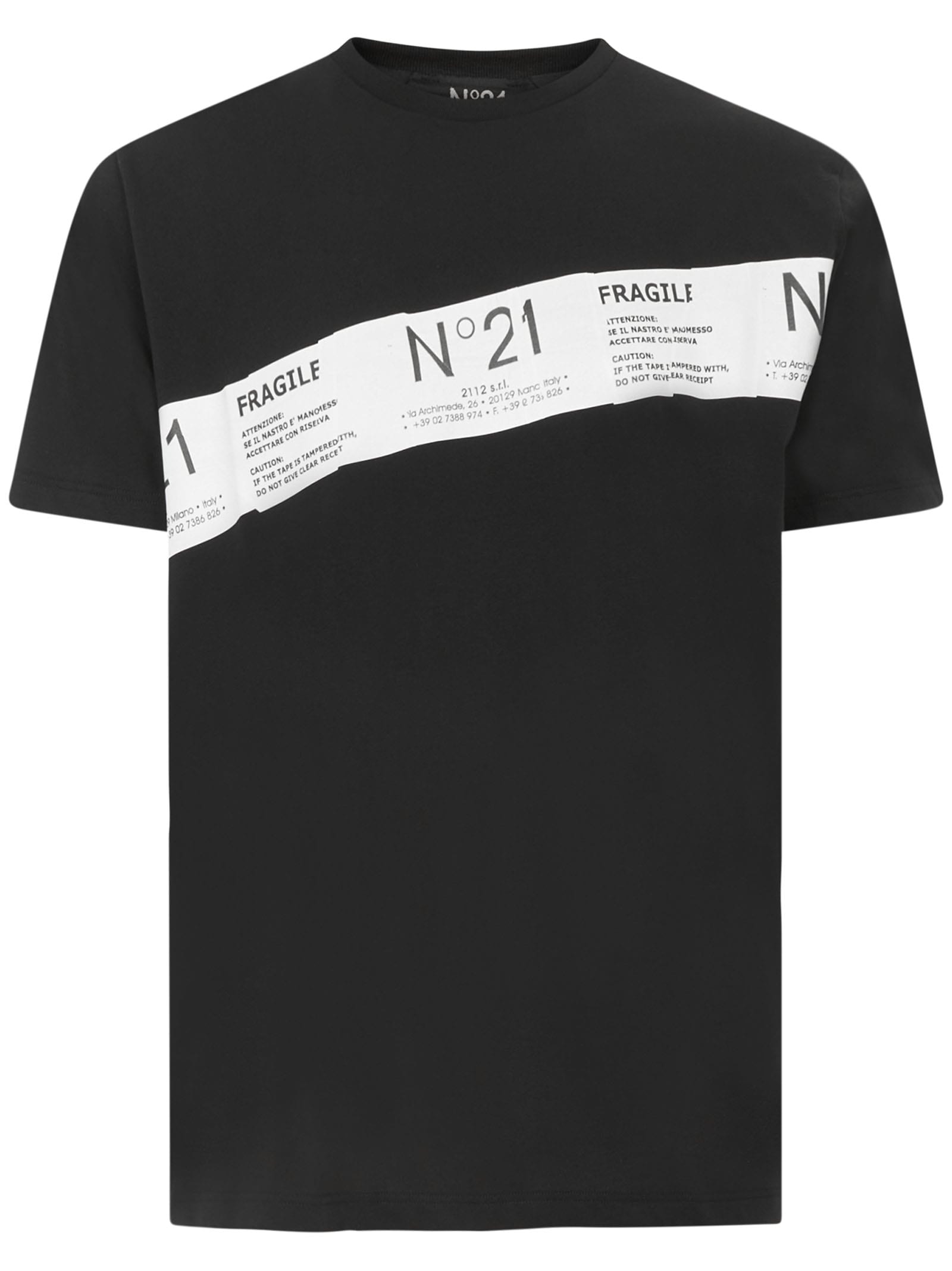 N°21 T-shirt In Black