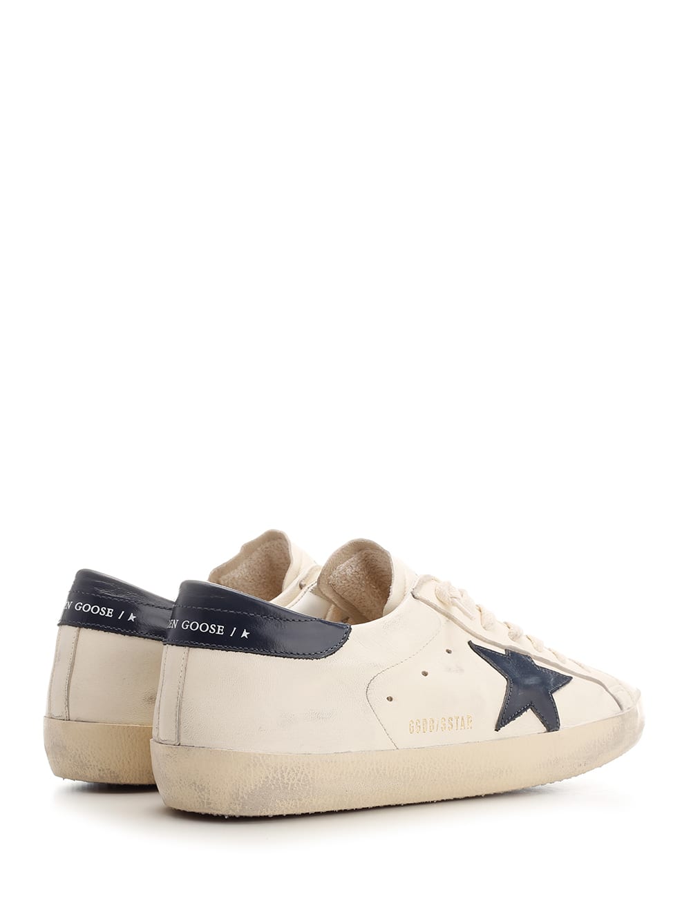 Shop Golden Goose Super-star Sneaker In Blue