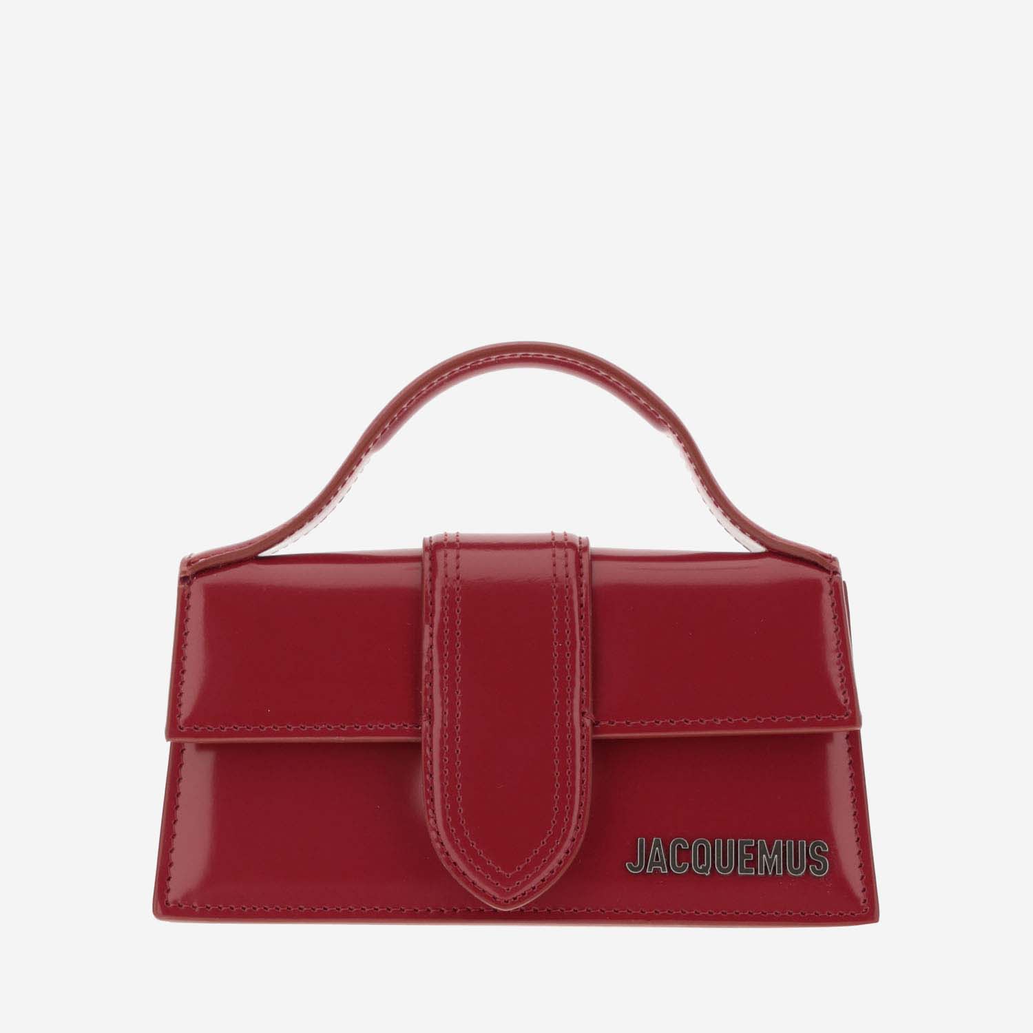 Jacquemus Women Le Bambino Leather Handbag In Red