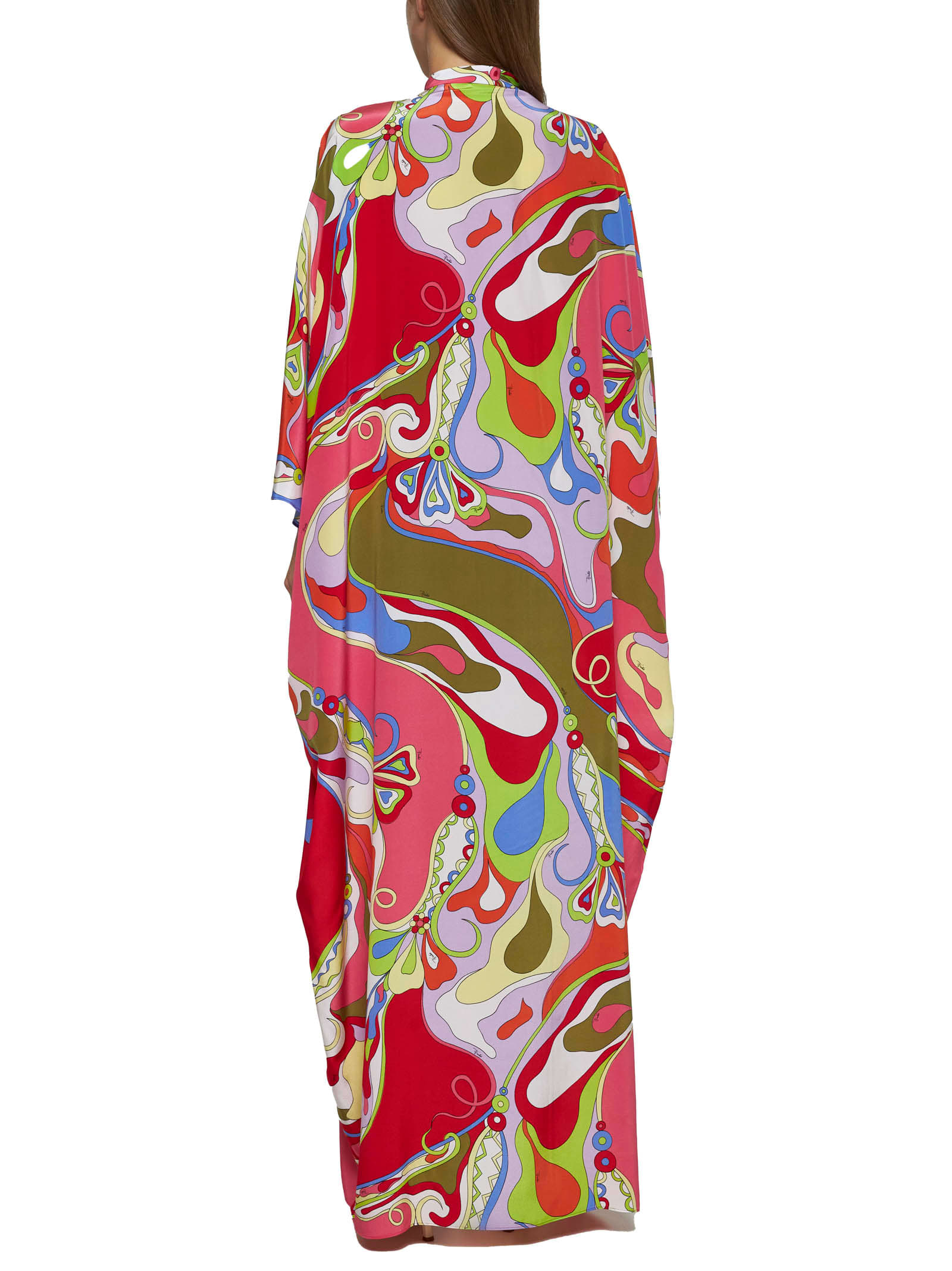 Shop Pucci Dress In Multicolour