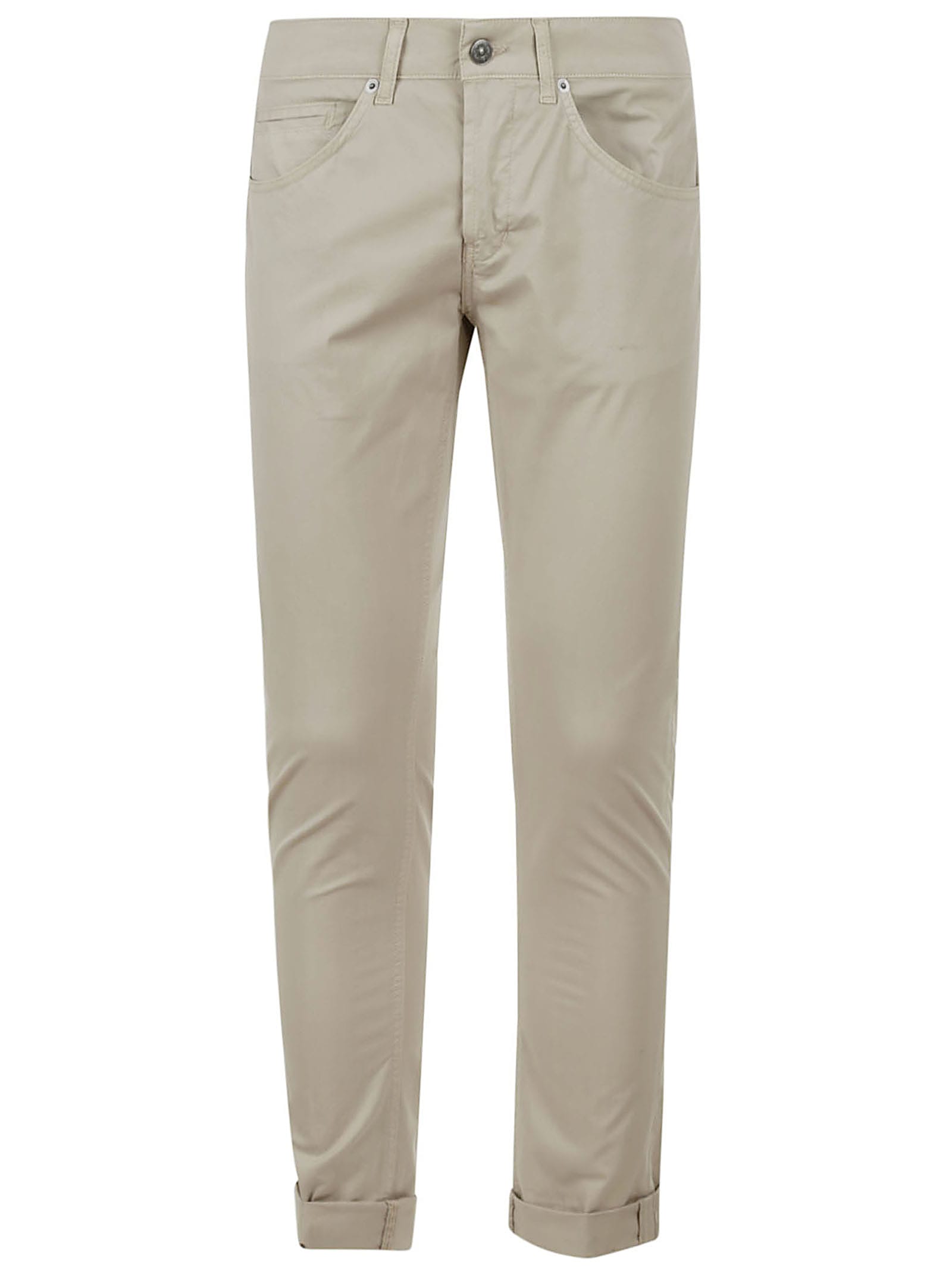 Dondup George Trousers In Neutral
