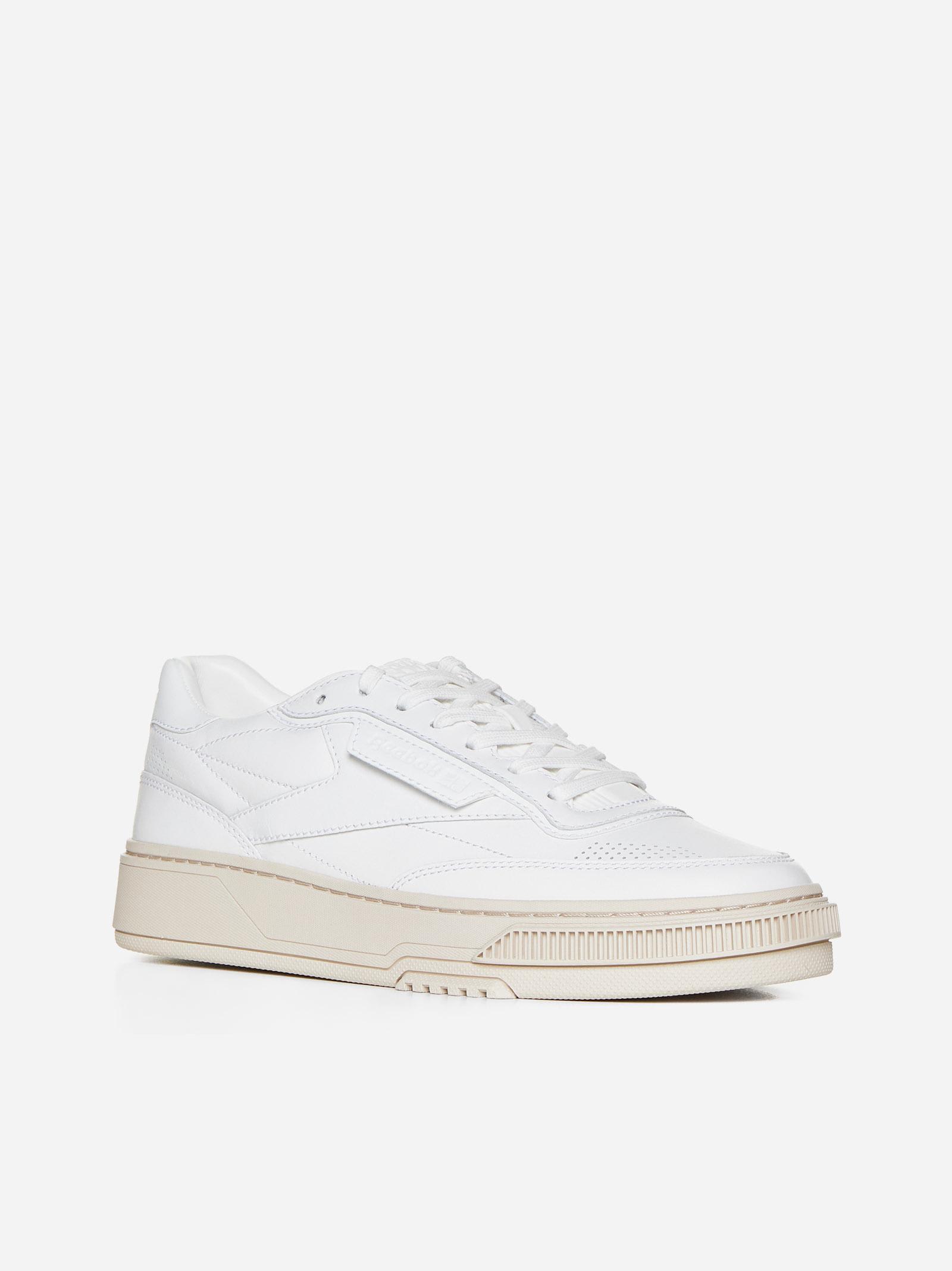 Shop Reebok Club C Ltd Leather Sneakers In White Lthe
