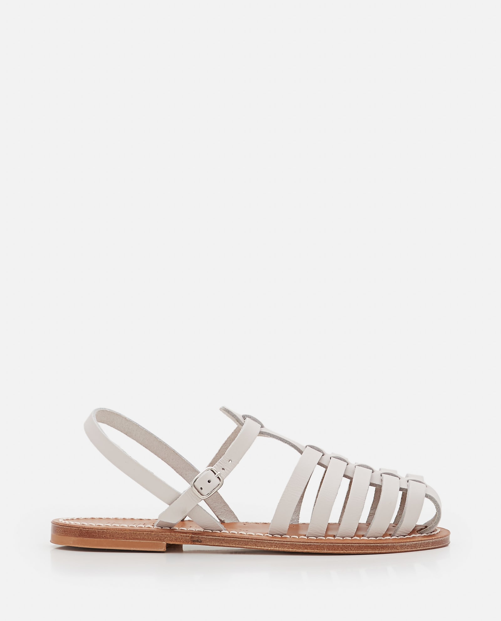 K.Jacques Adrien Leather Sandals