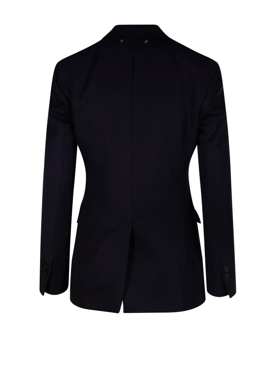 Golden Goose Blazer With Notch Lapels In Blue