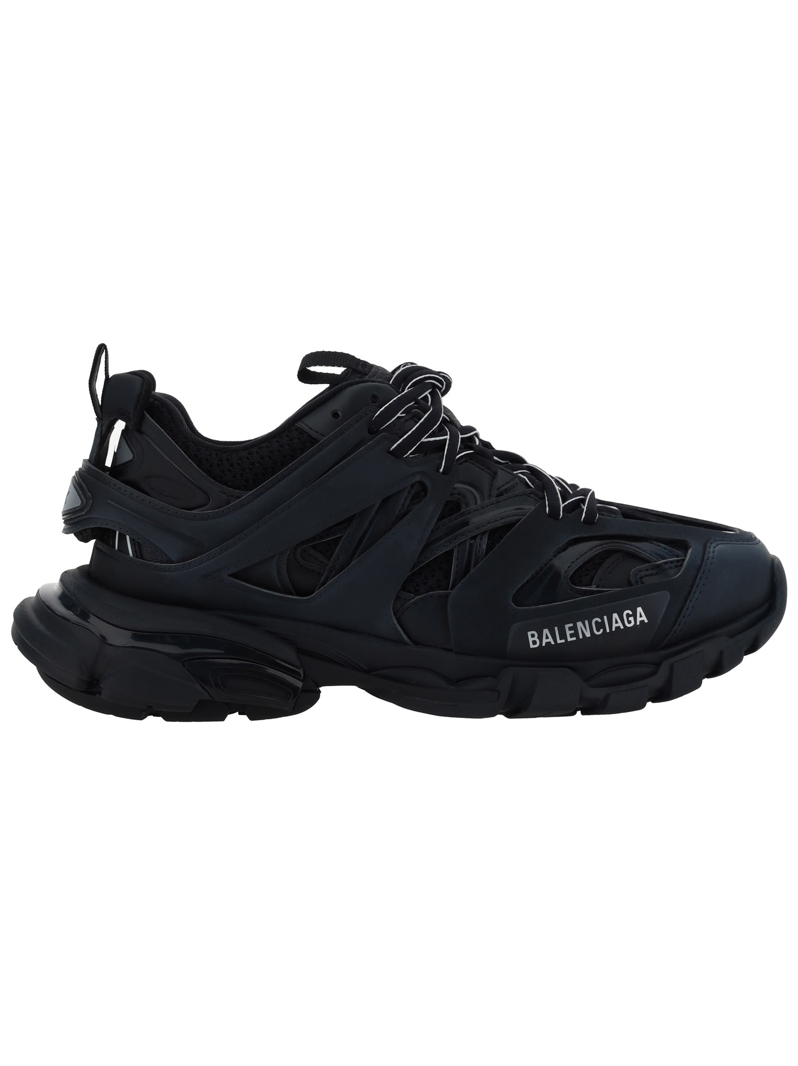 Balenciaga Track Sneakers Shoes In Black