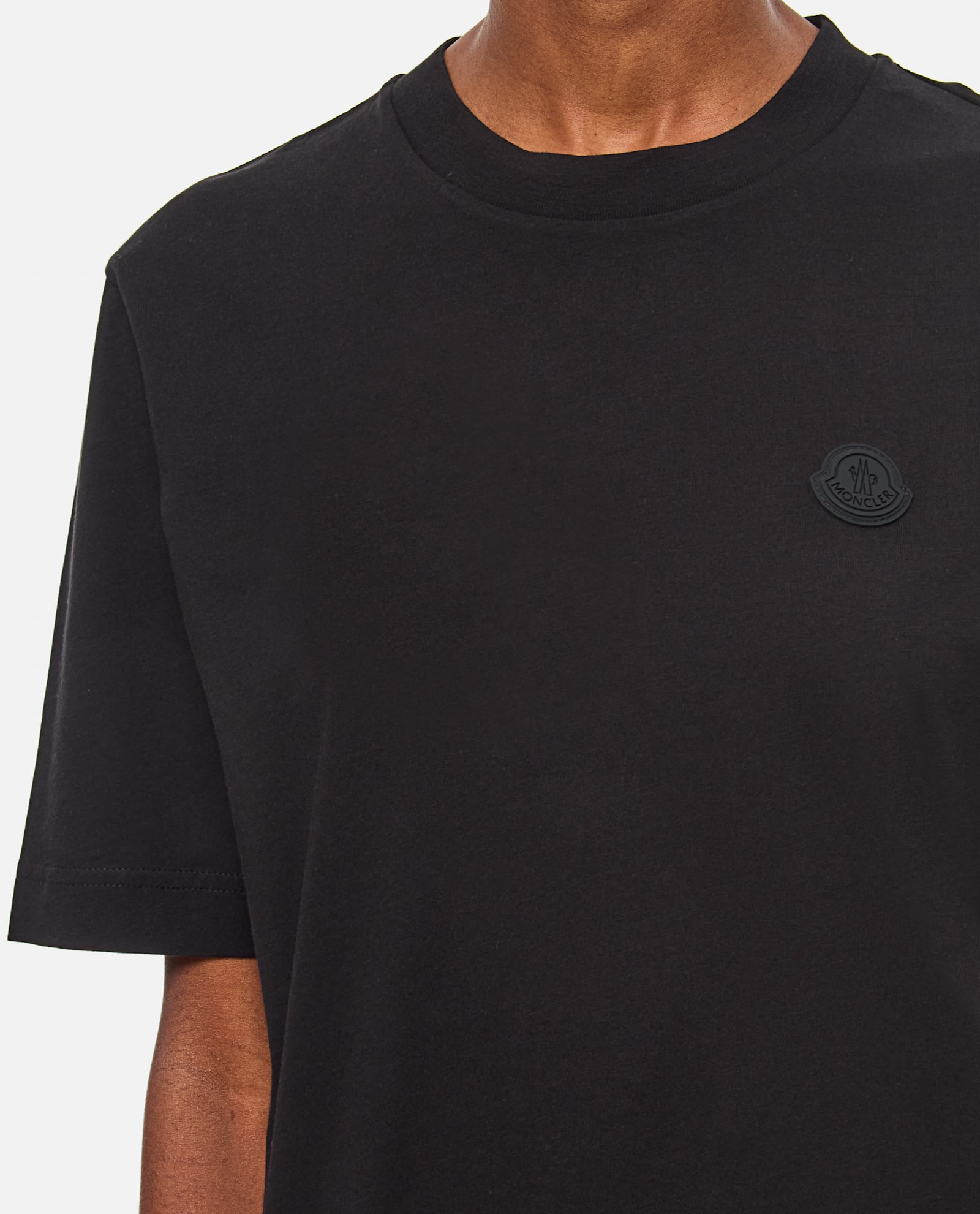 Moncler Ss T-shirt In Black
