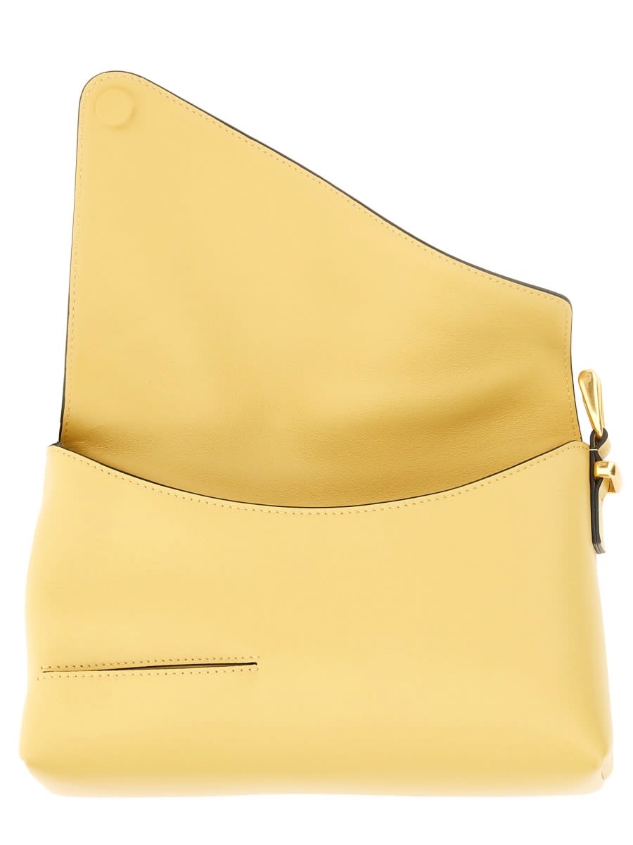 Shop Wandler Baguette Bag Oscar In Yellow