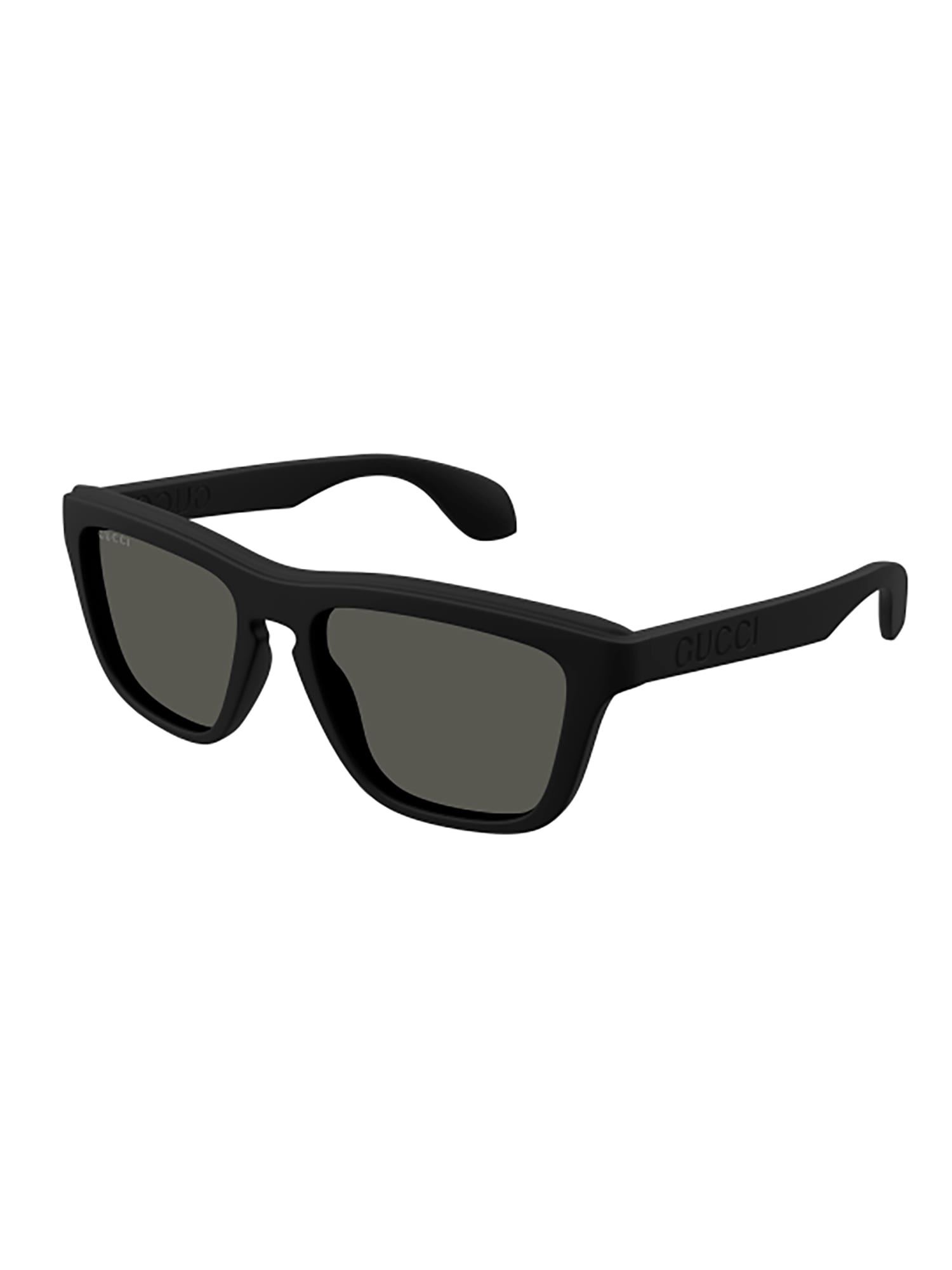 Shop Gucci Gg1571s Sunglasses In Black Black Grey