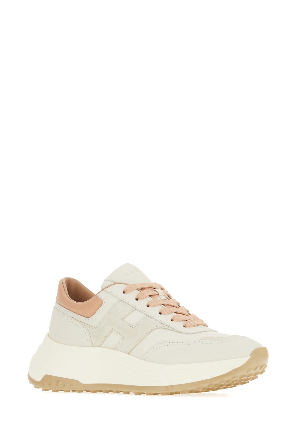 Hogan Footwear With Sole Contrast And Perforated Toe