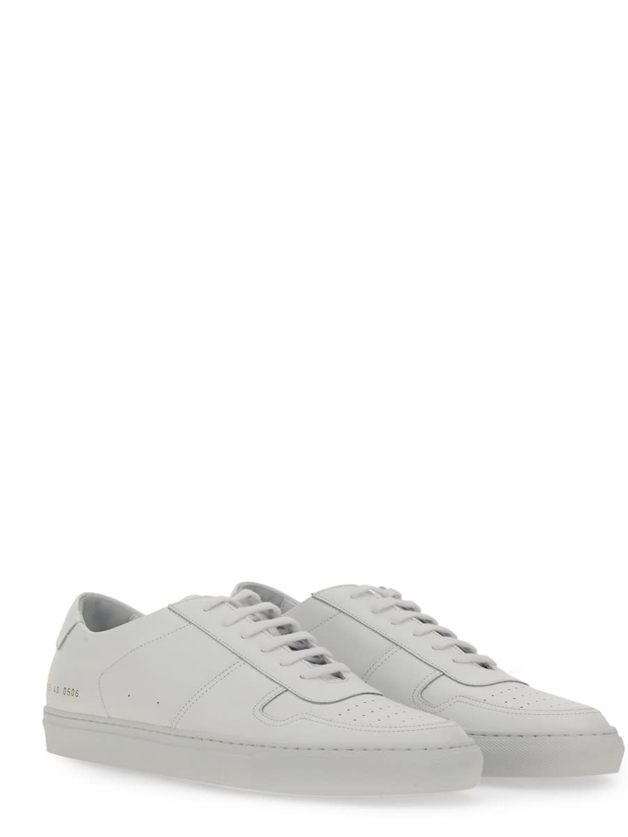Shop Common Projects Sneaker Low Bball In White