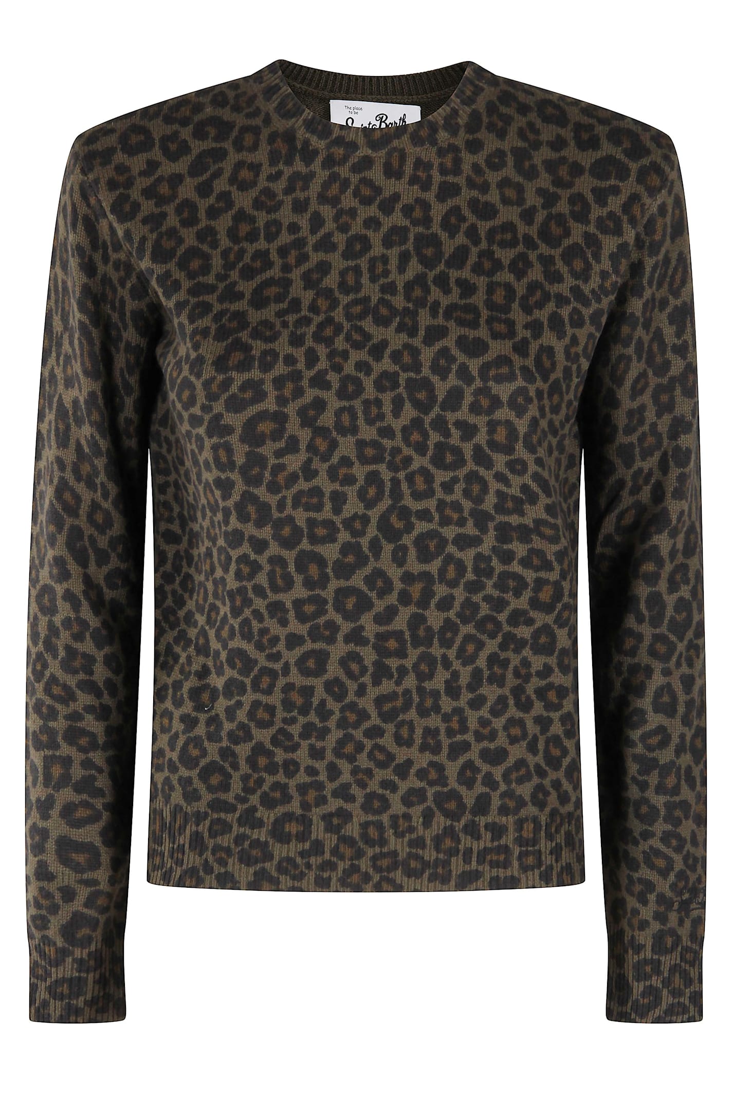 Mc2 Saint Barth Printed Jumper In Multi