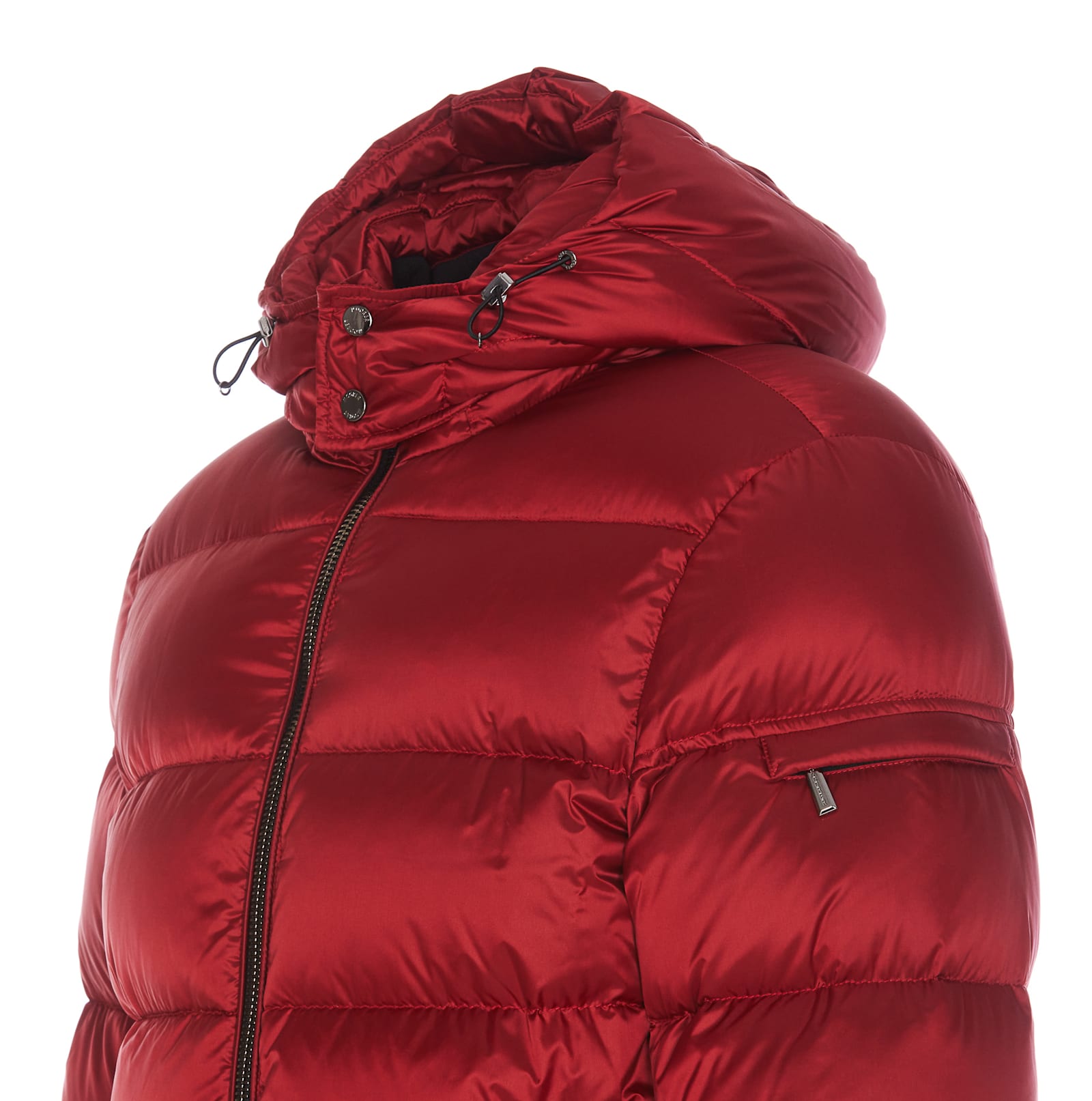 Shop Moorer Brett Down Jacket In Red