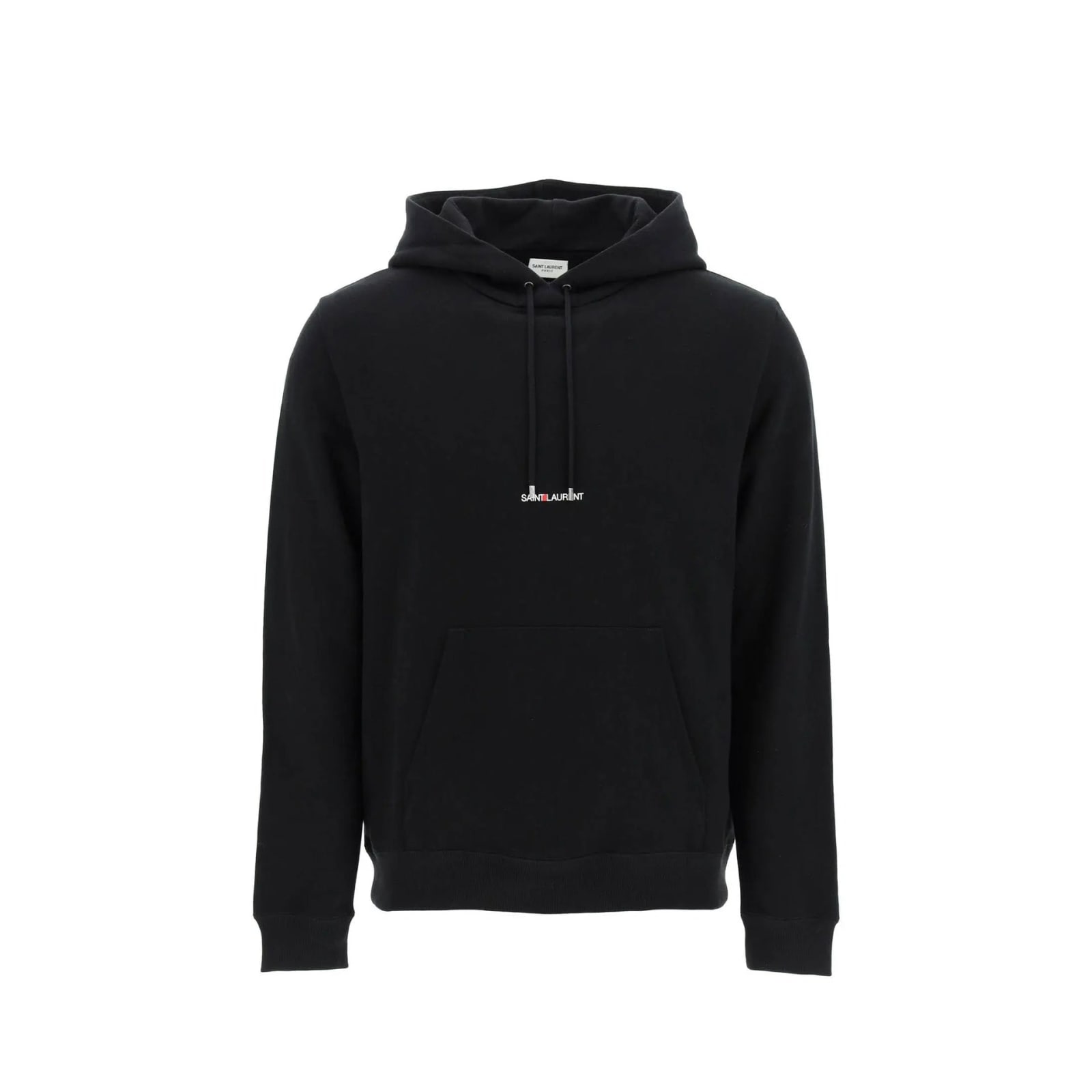Saint Laurent Hoodie Sweatshirt In Black