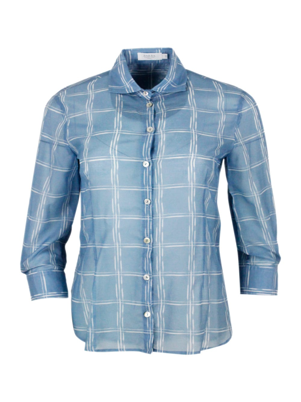 Barba Napoli Barba Shirts In Light Blu