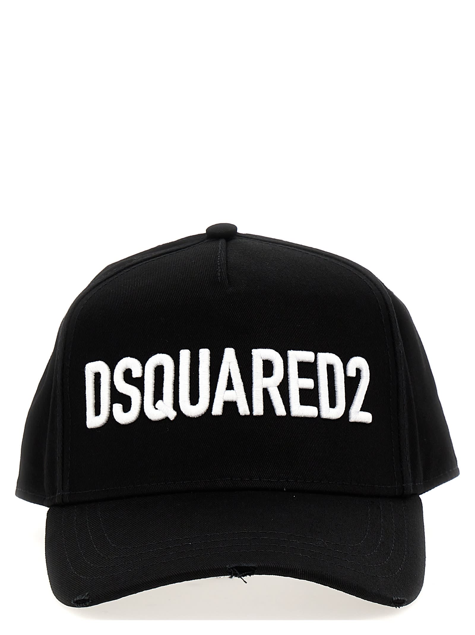 DSQUARED2 LOGO EMBROIDERY CAP
