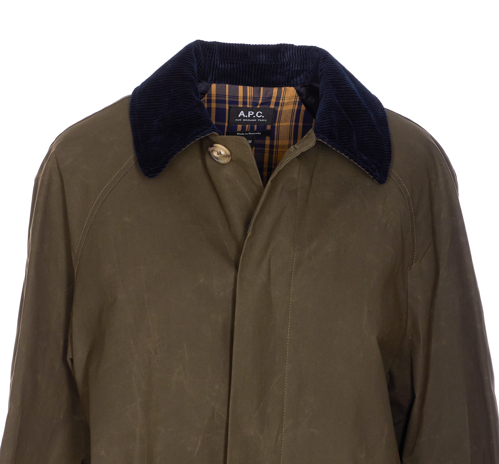 Apc A.p.c. Coats In Green