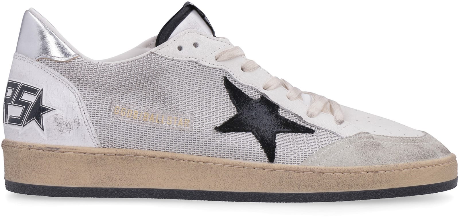 Golden Goose Ball Star Sneakers In Grey