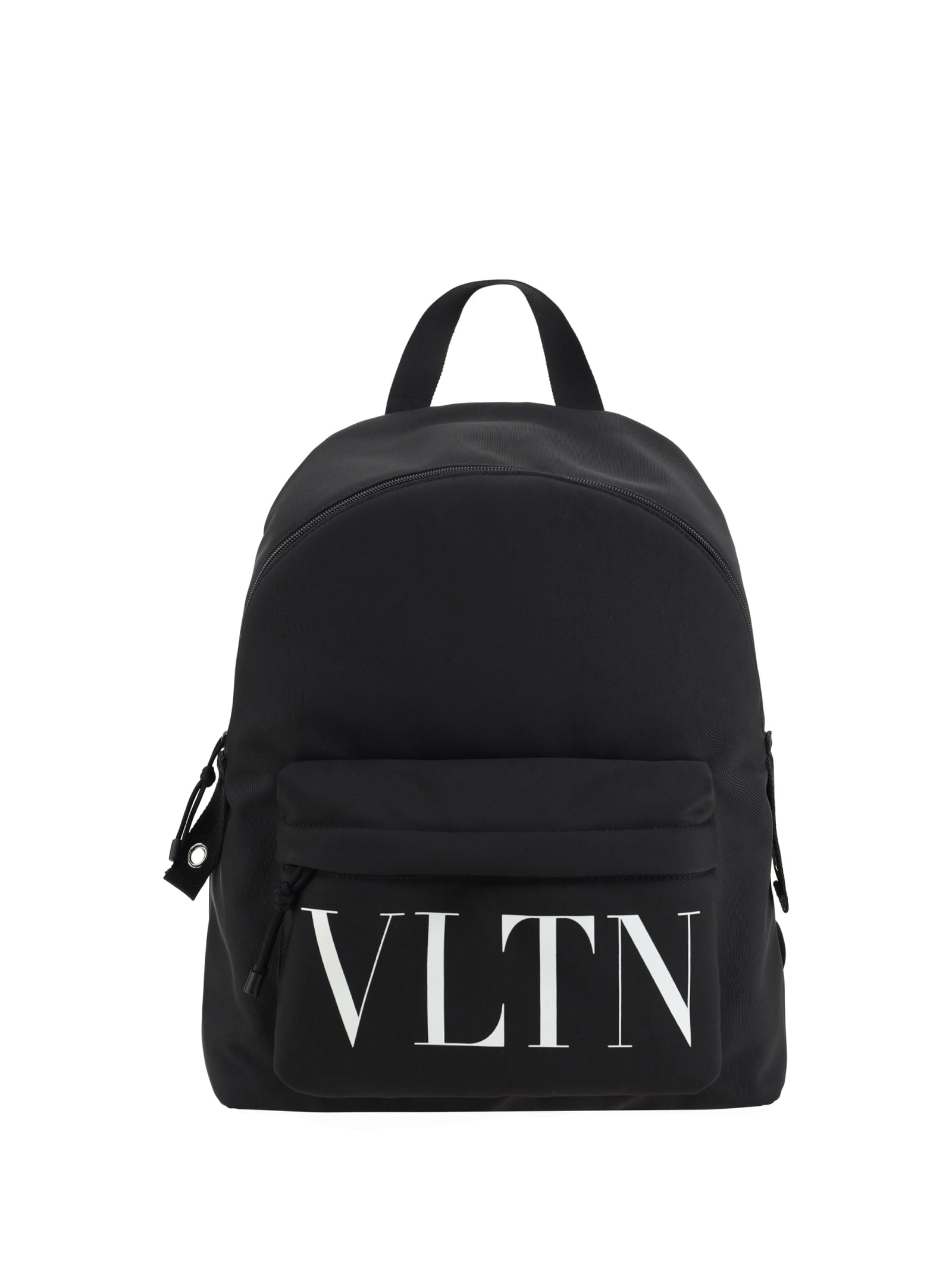 Shop Valentino Garavani Vltn Backpack In Nero/bianco