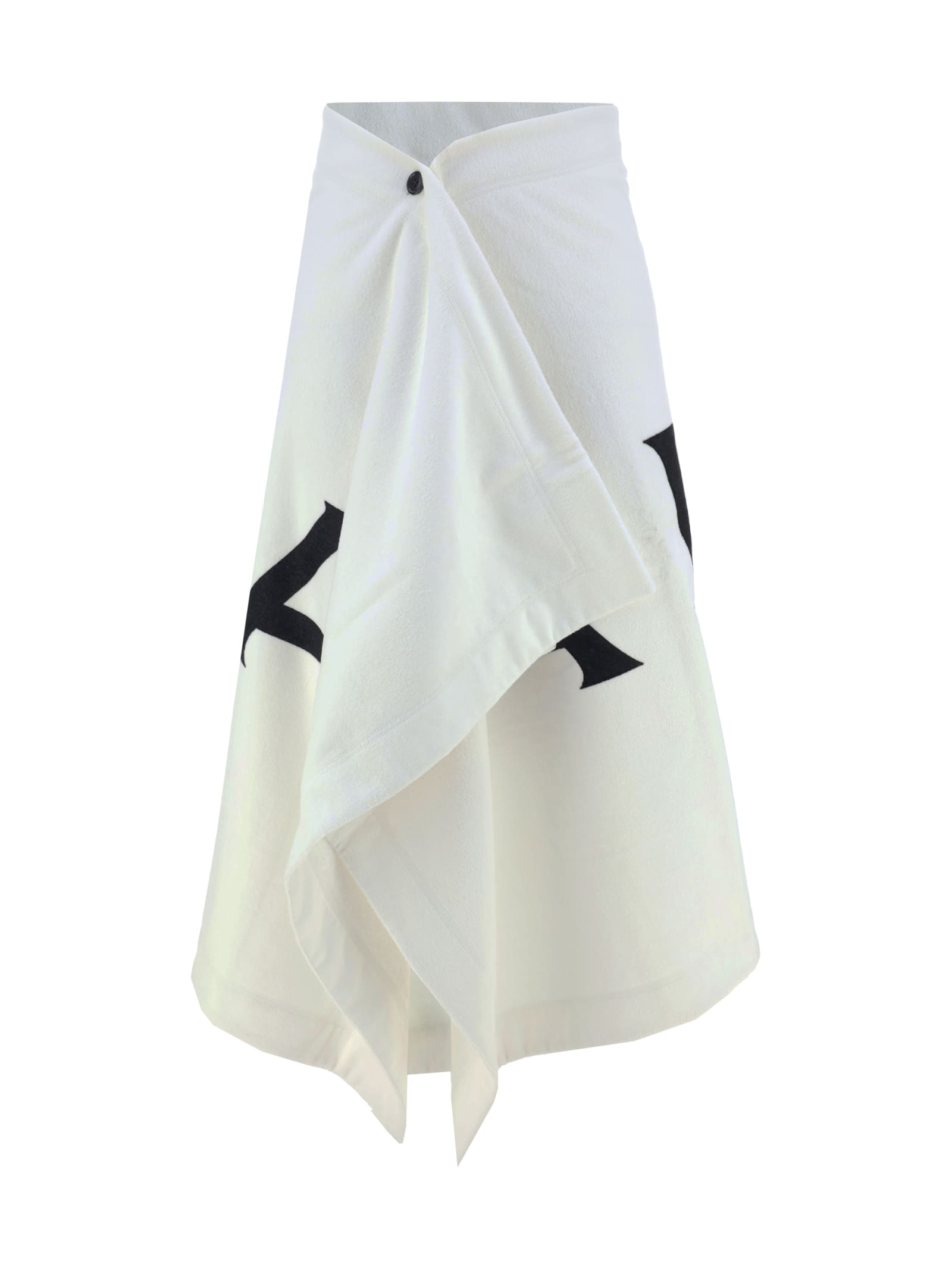 alaia pareo skirt