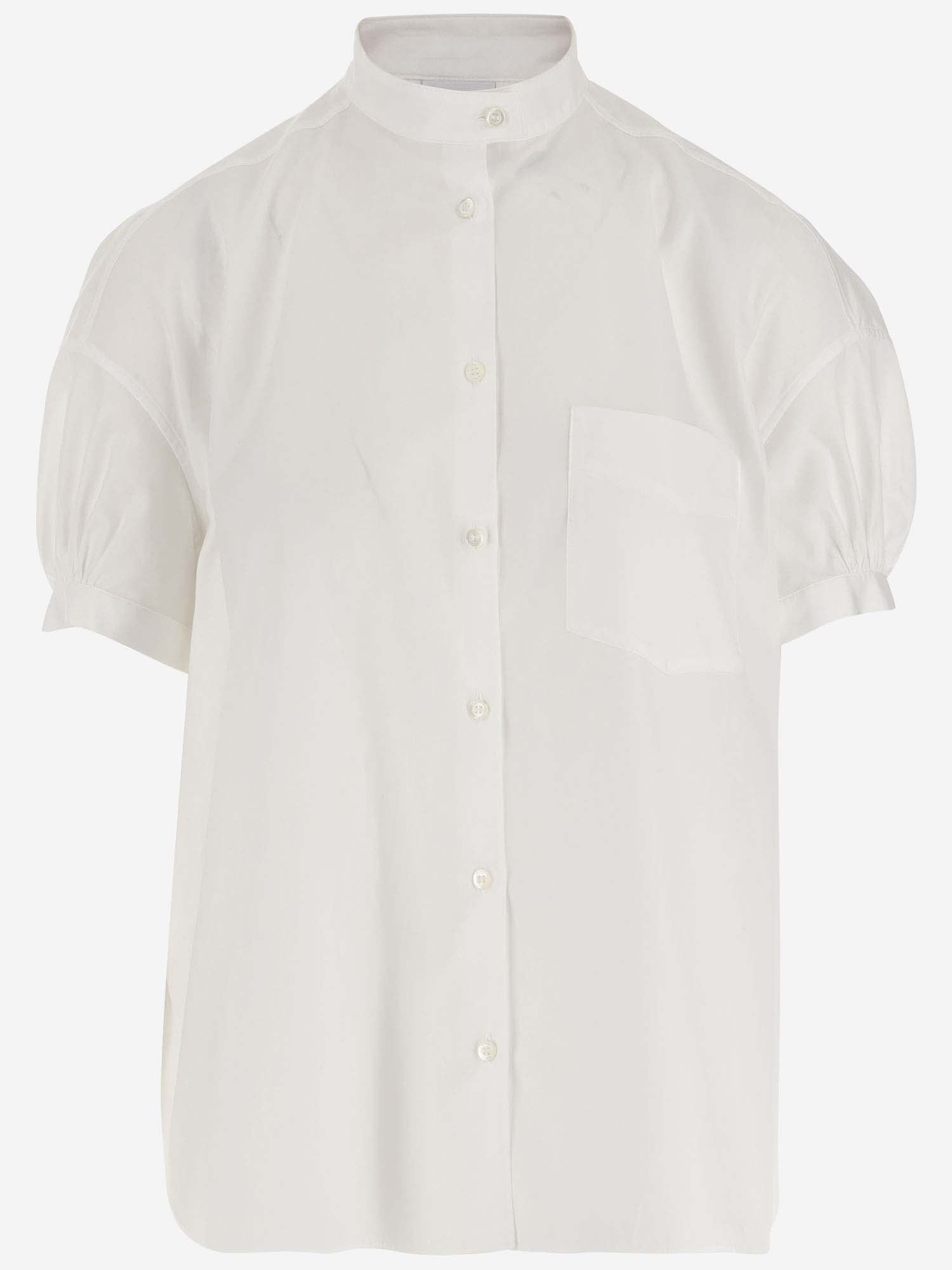 Aspesi Cotton Shirt In Bianco