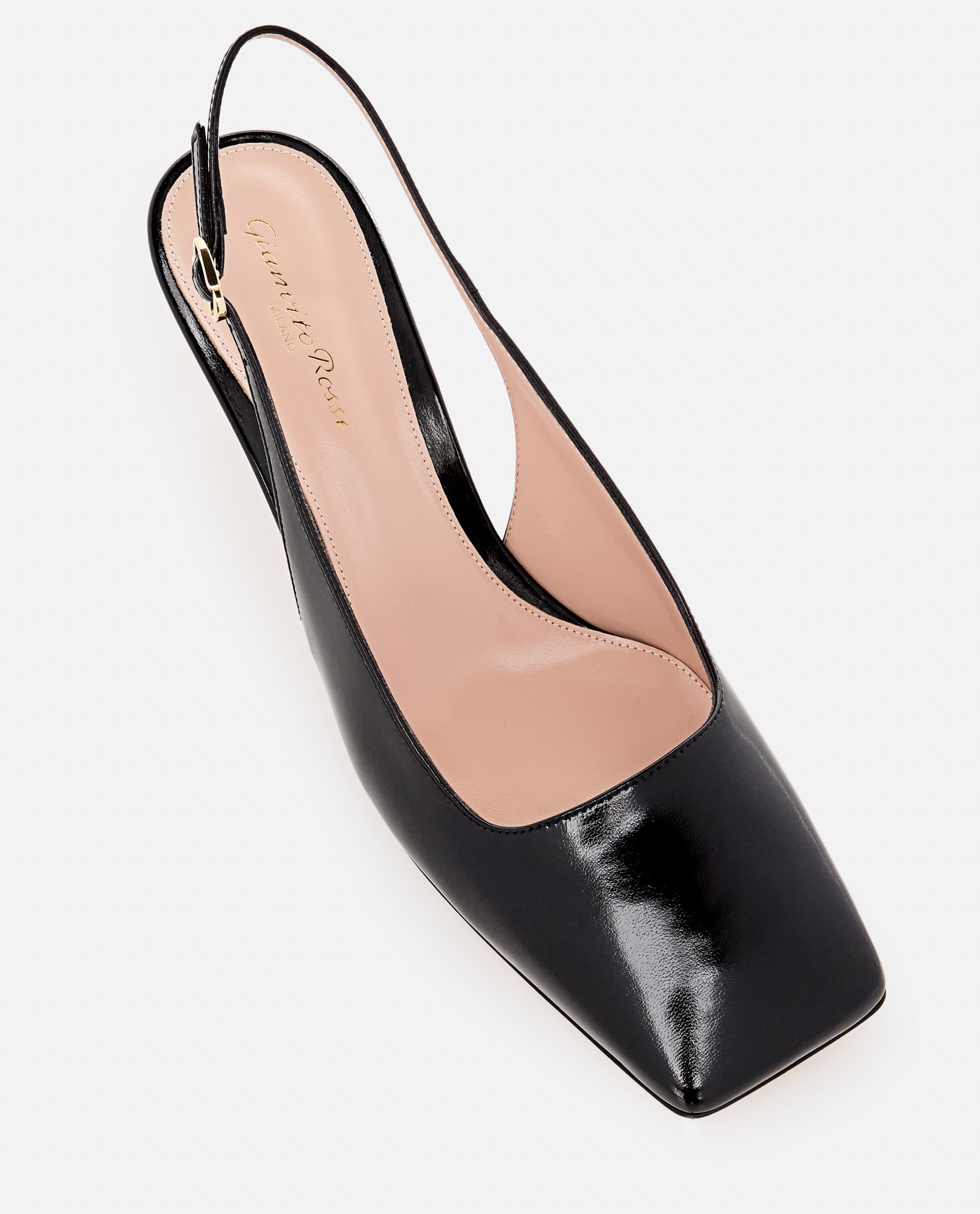 Gianvito Rossi Nuit Heel Sling-back In Black