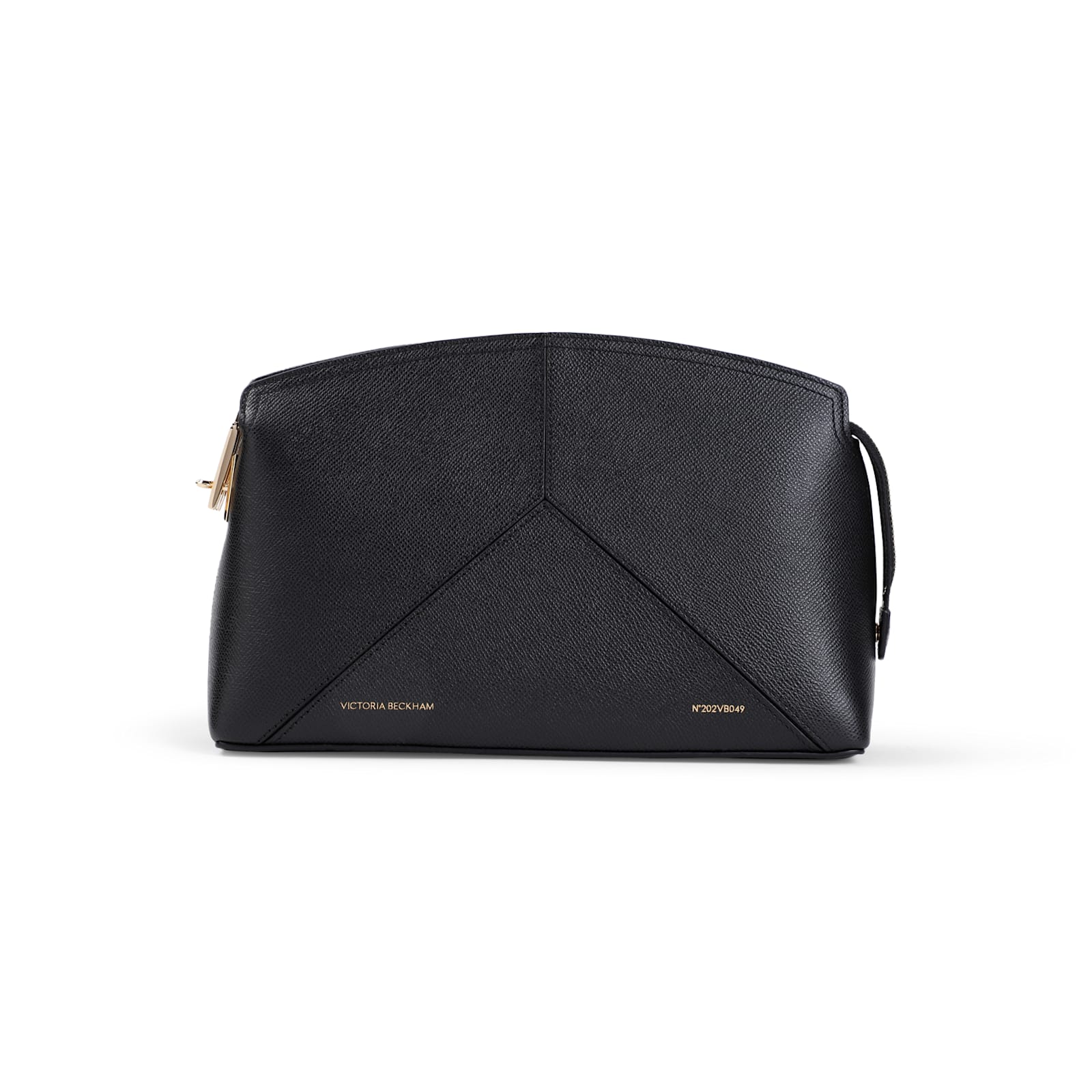 Shop Victoria Beckham The Victoria Clutch In Black