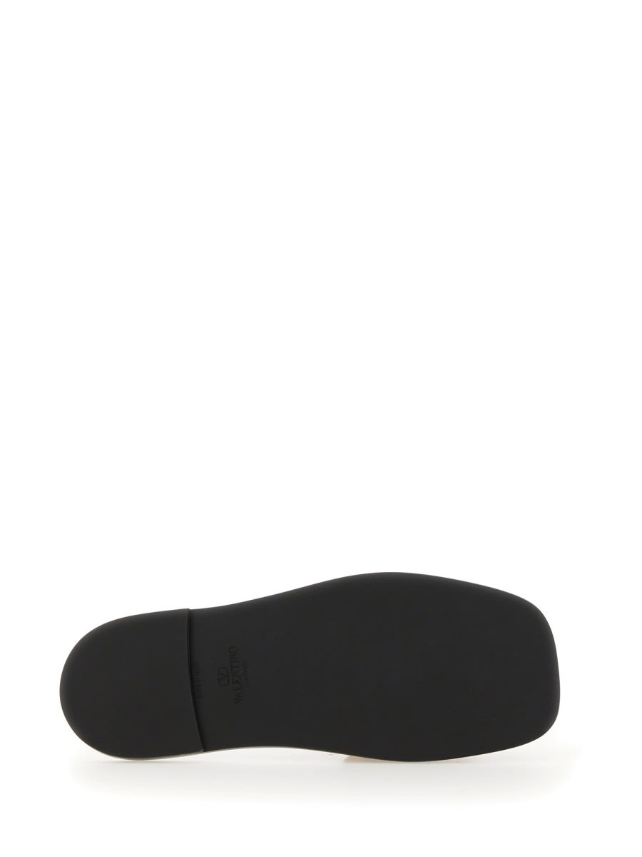 Valentino Viva Superstar Slide Sandal In Nappa Leather