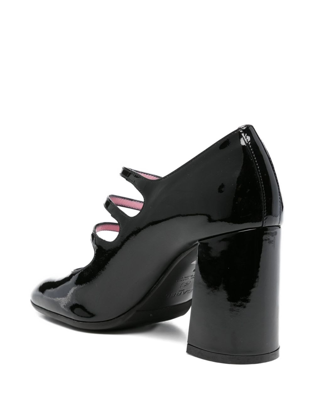 Carel Keel Patent Leather Pumps In Multi