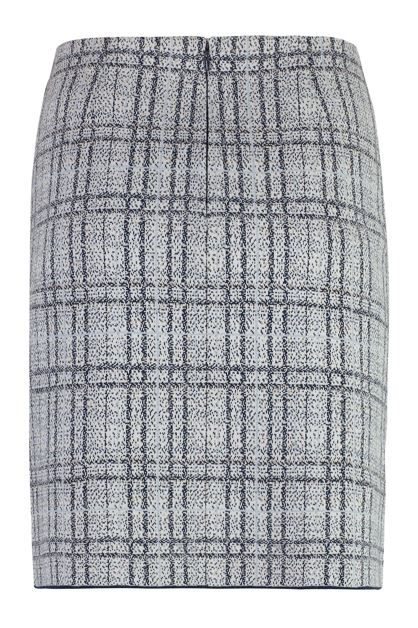 Alfieri & St.john Cotton-wool Blend Skirt In Multicolor