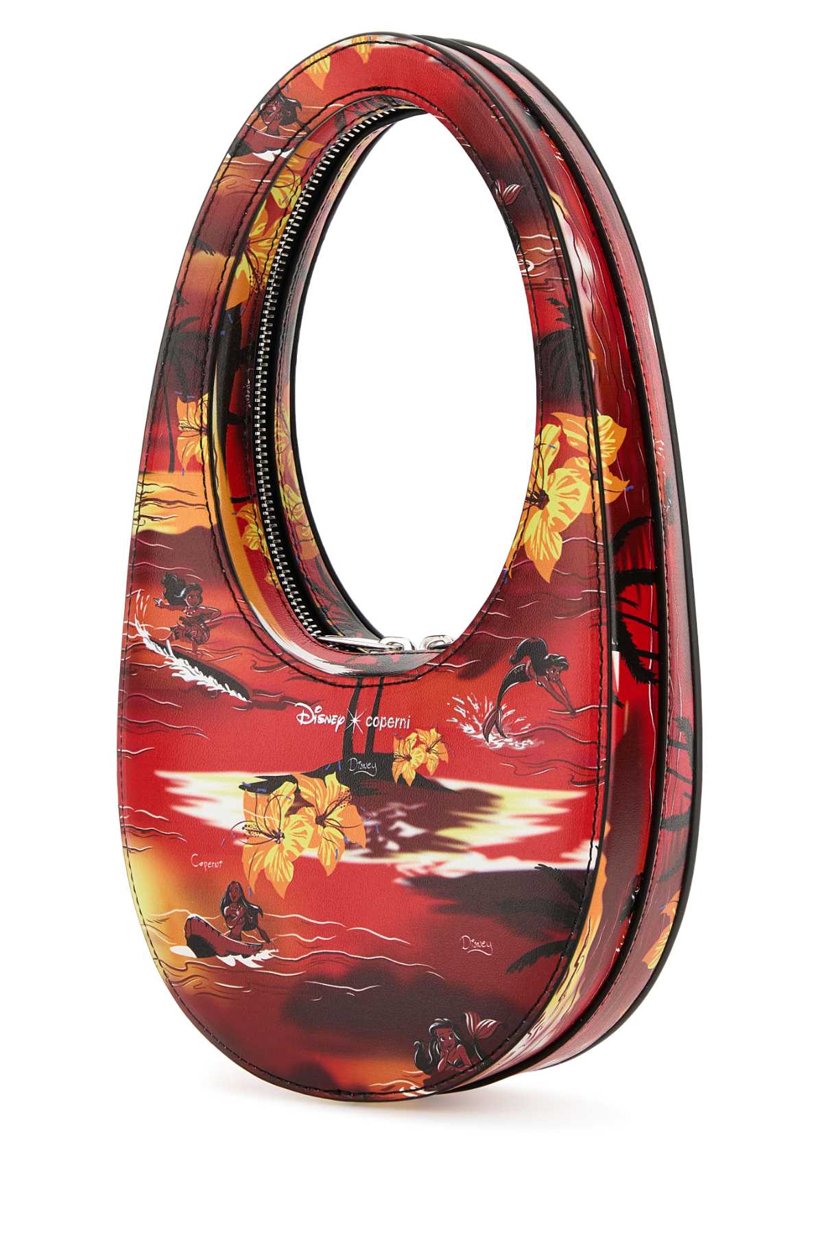 COPERNI PRINTED SYNTHETIC LEATHER DISNEY X COPERNI MINI TROPICAL SWIPE HANDBAG