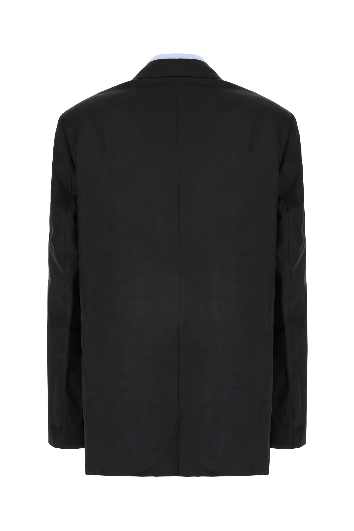 Shop Alexander Wang Black Stretch Wool Blend Blazer