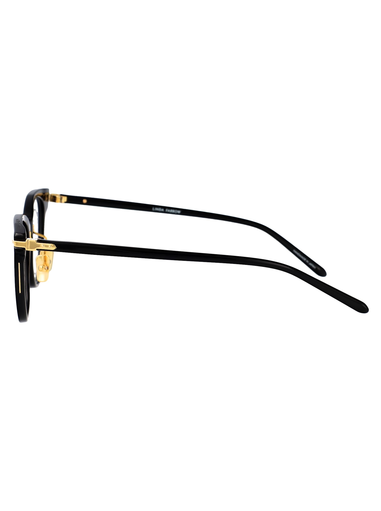 Linda Farrow Arch Glasses In Black