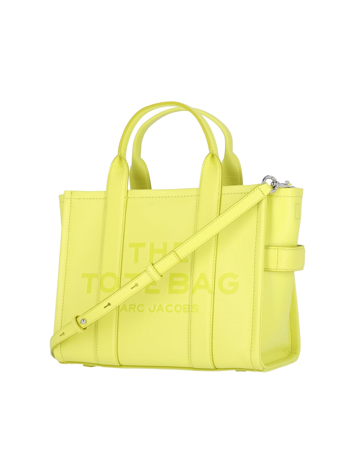 Shop Marc Jacobs The Medium Tote Bag In Yellow