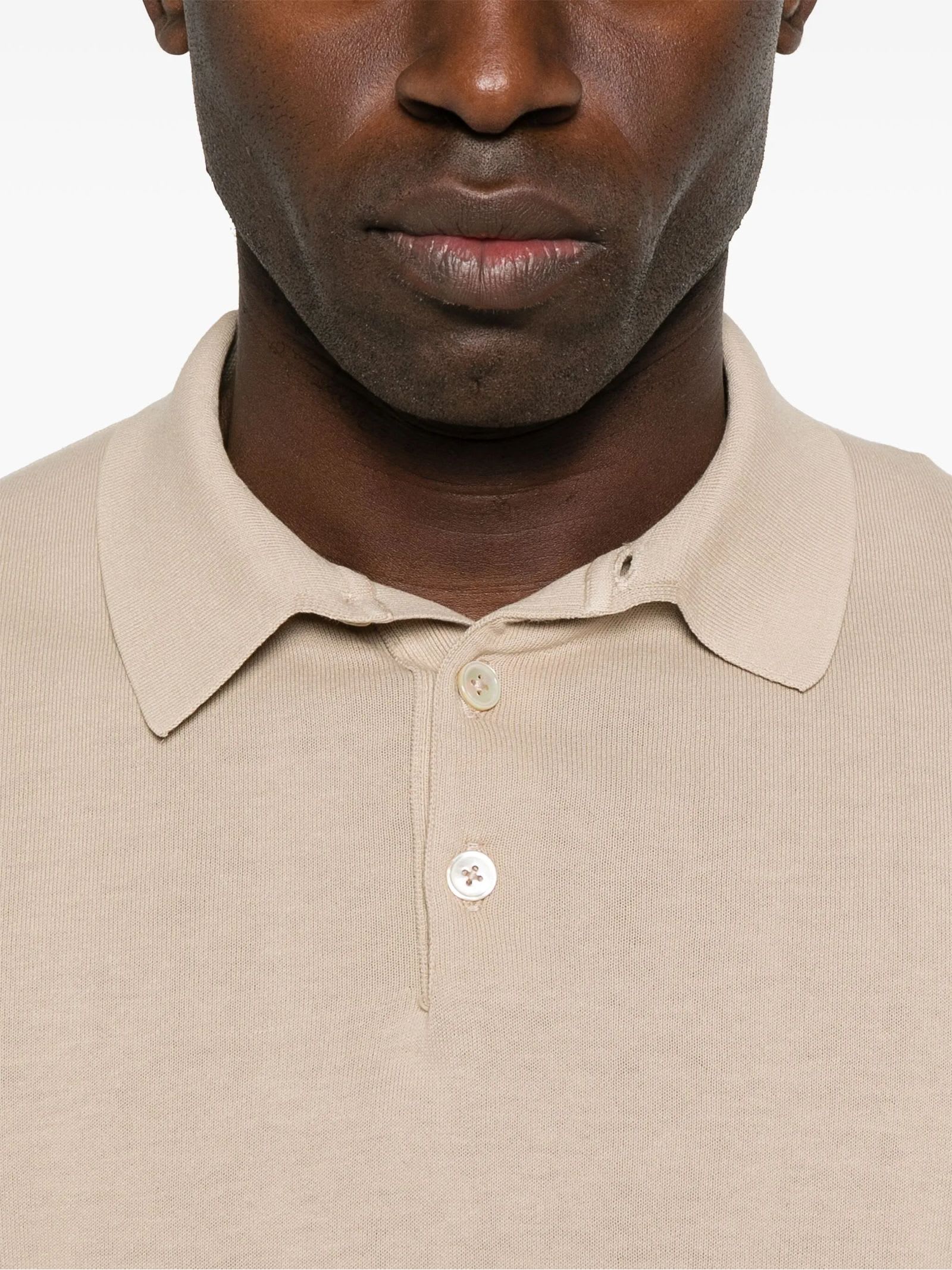 Light Beige Polo Shirt