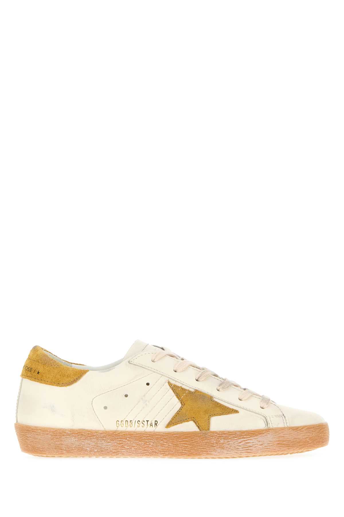 White Leather Superstar Classic Sneakers