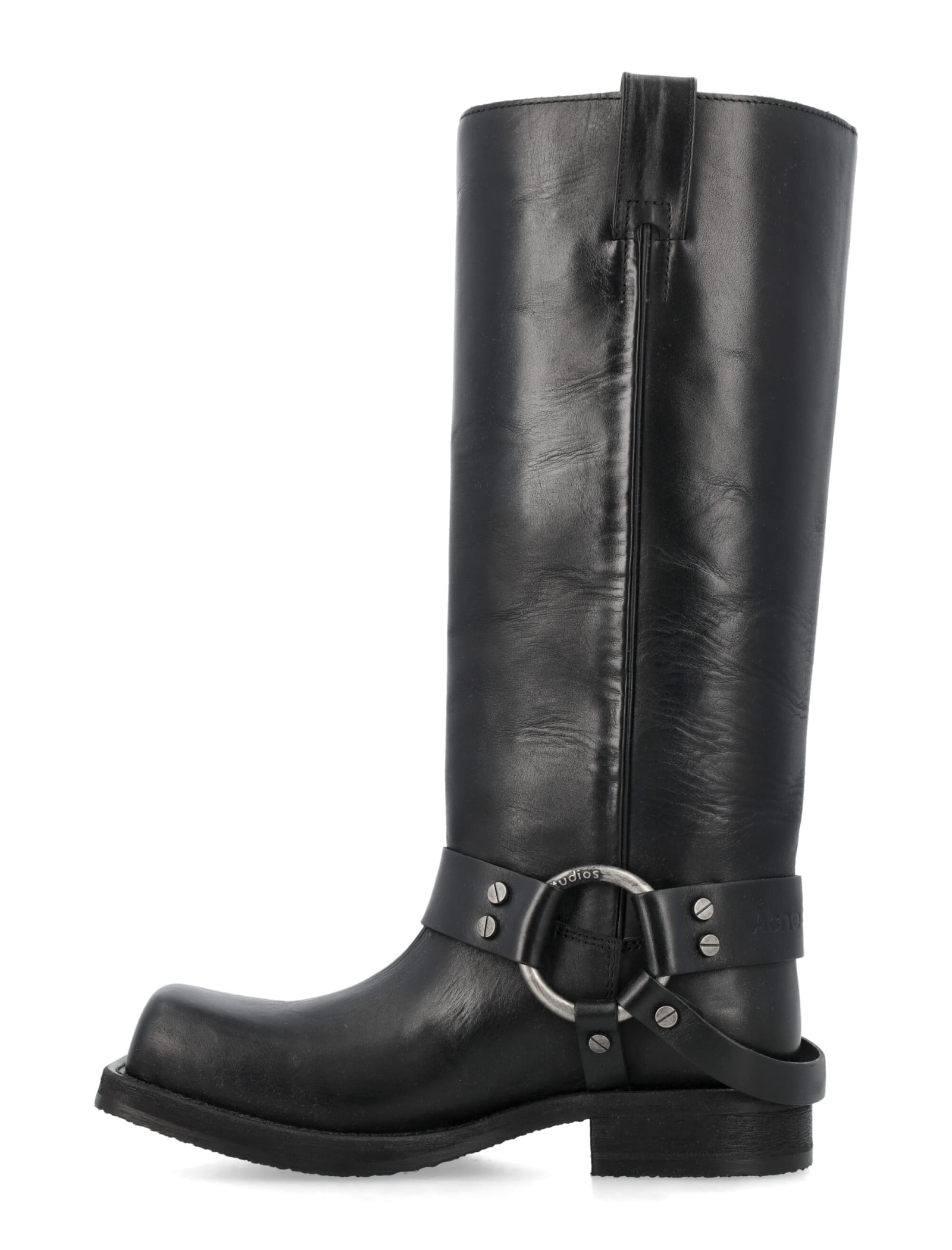 Shop Acne Studios Balius Boots In Black