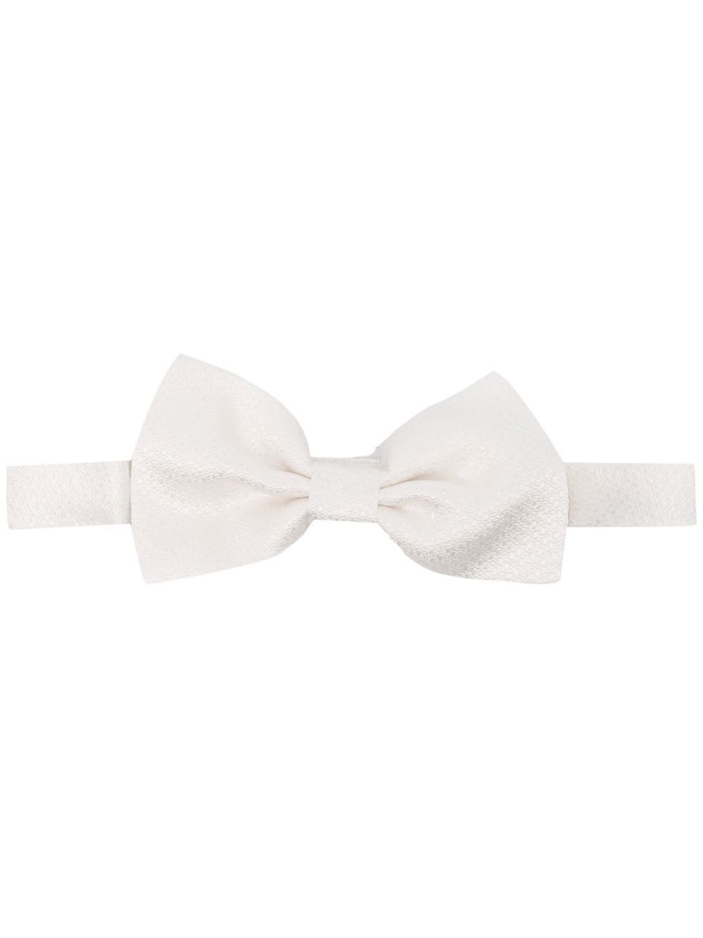 Tagliatore Bow Tie In White