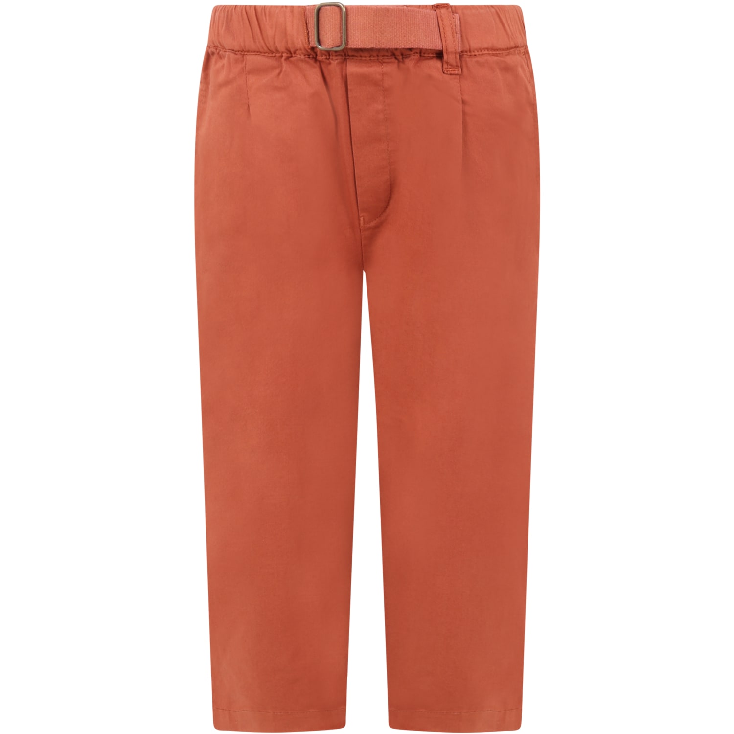 The New Society Red david Trouser For Kids