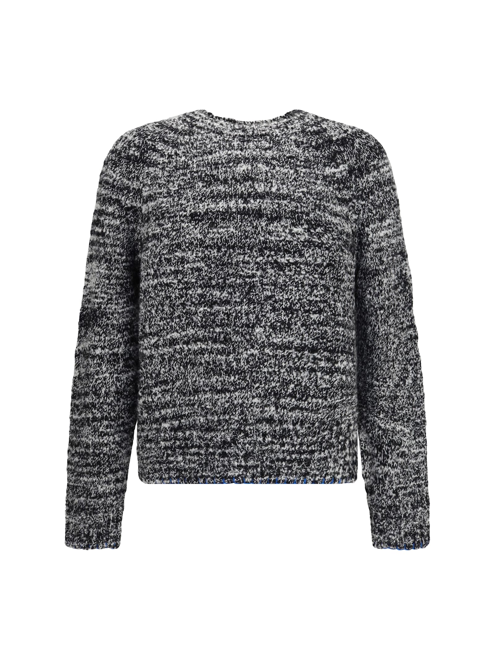 Sunflower Frederik Contrast Sweater In Gray