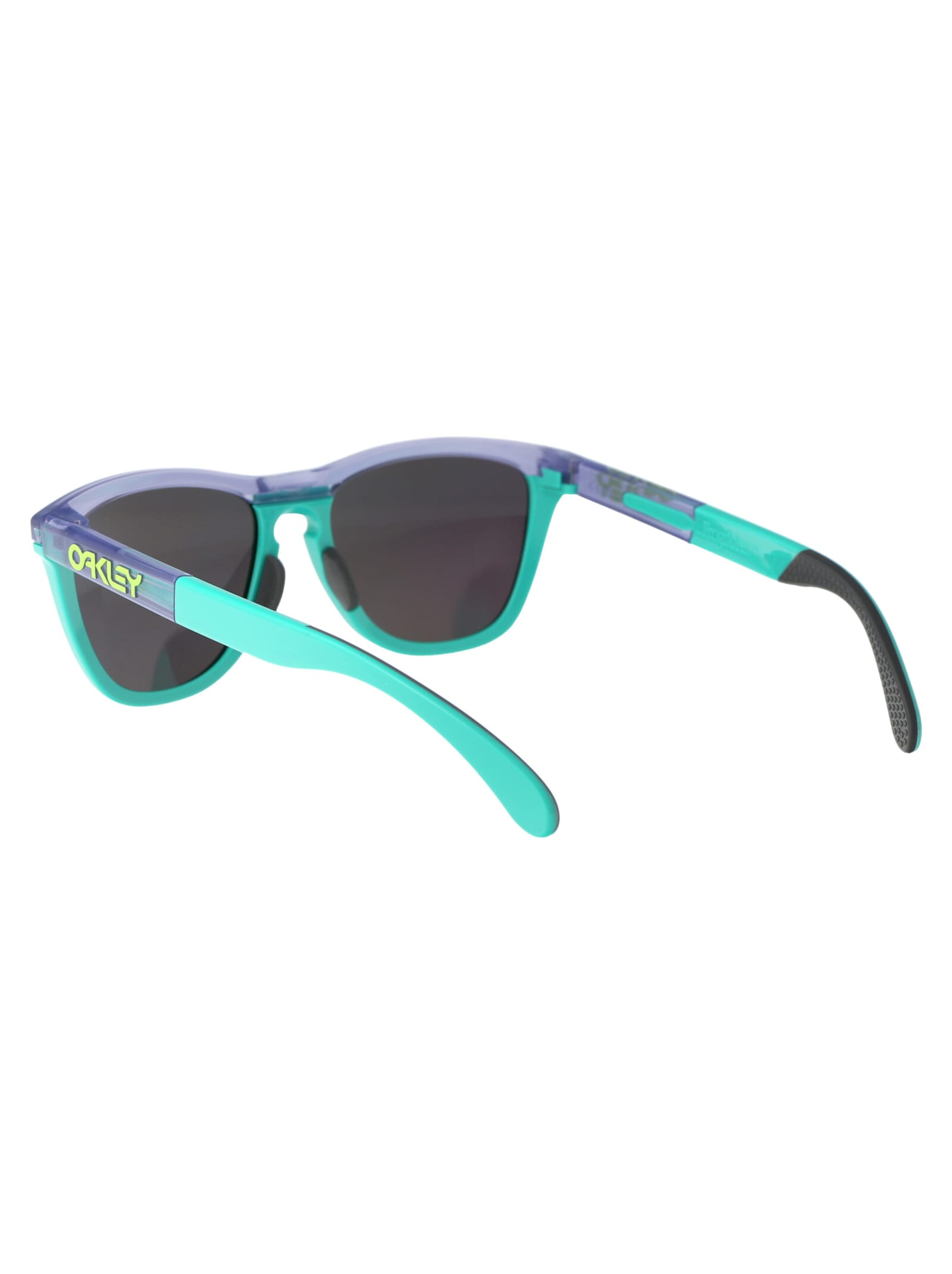 Shop Oakley Frogskins Range Sunglasses In 928406 Lilac/celeste