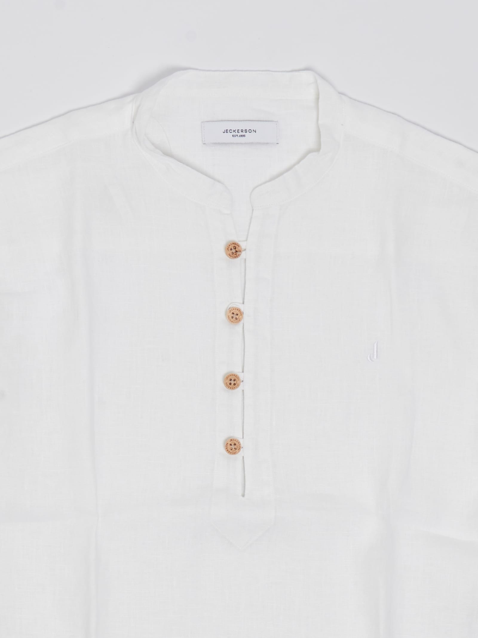 Shop Jeckerson Shirt Shirt In Bianco