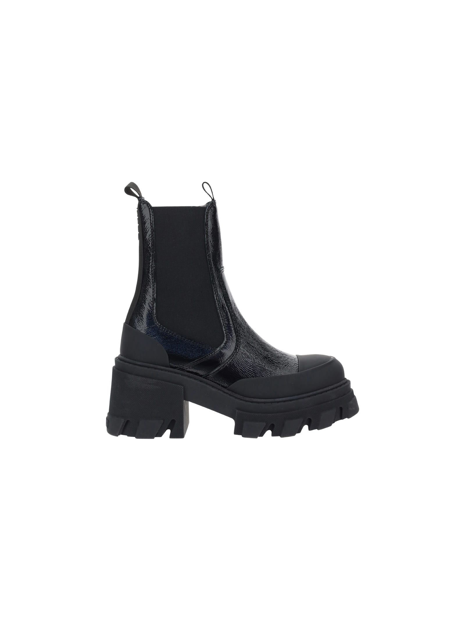 Ganni Cleated Ankle Boots