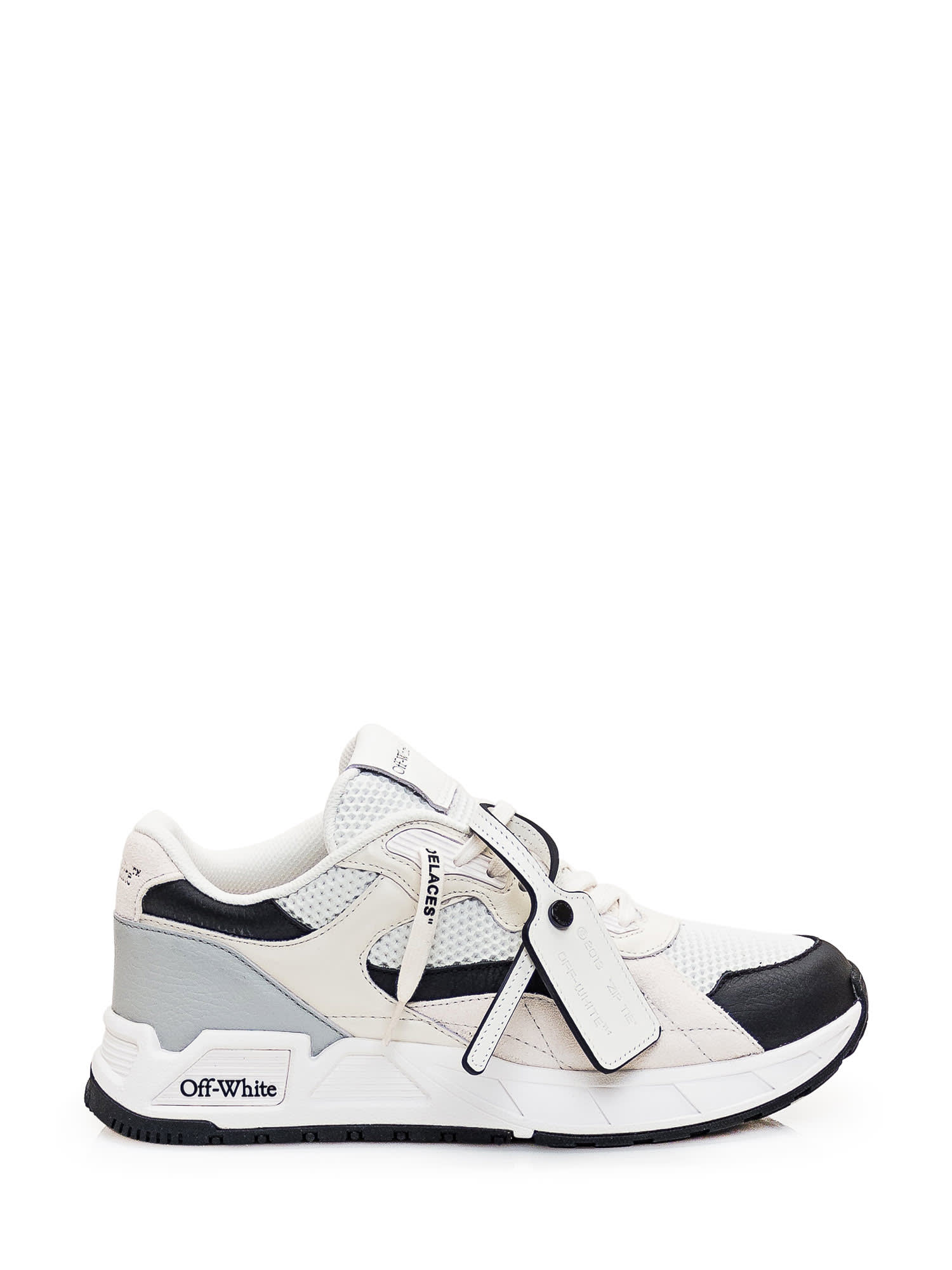 Shop Off-white Kick Off Sneaker In White Black