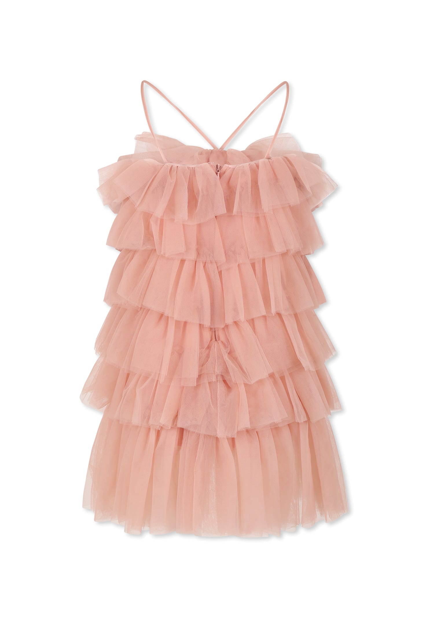 Pinko Pink Jumpsuit For Girl With Logo In Pink