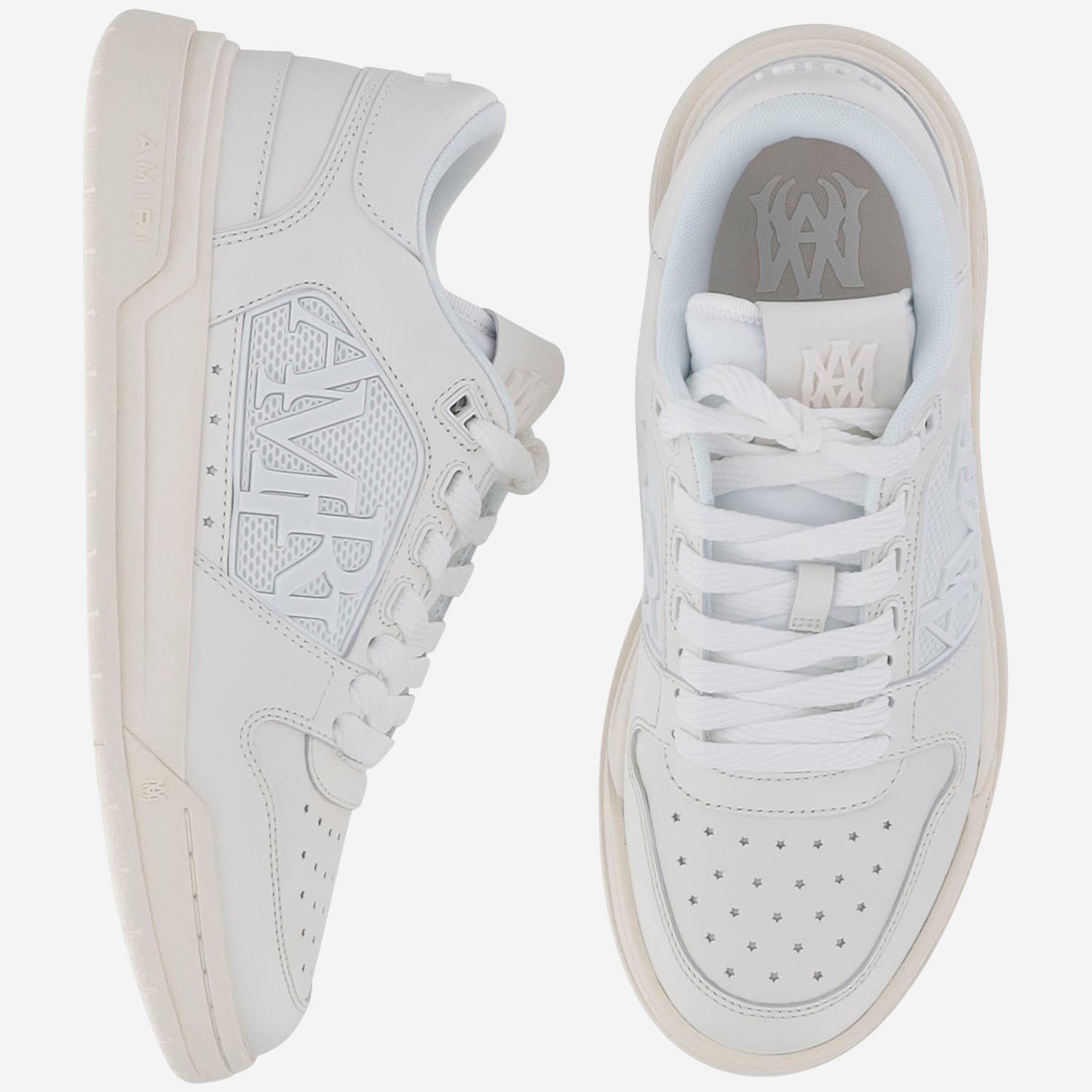 Amiri White Leather Classic Low Sneakers