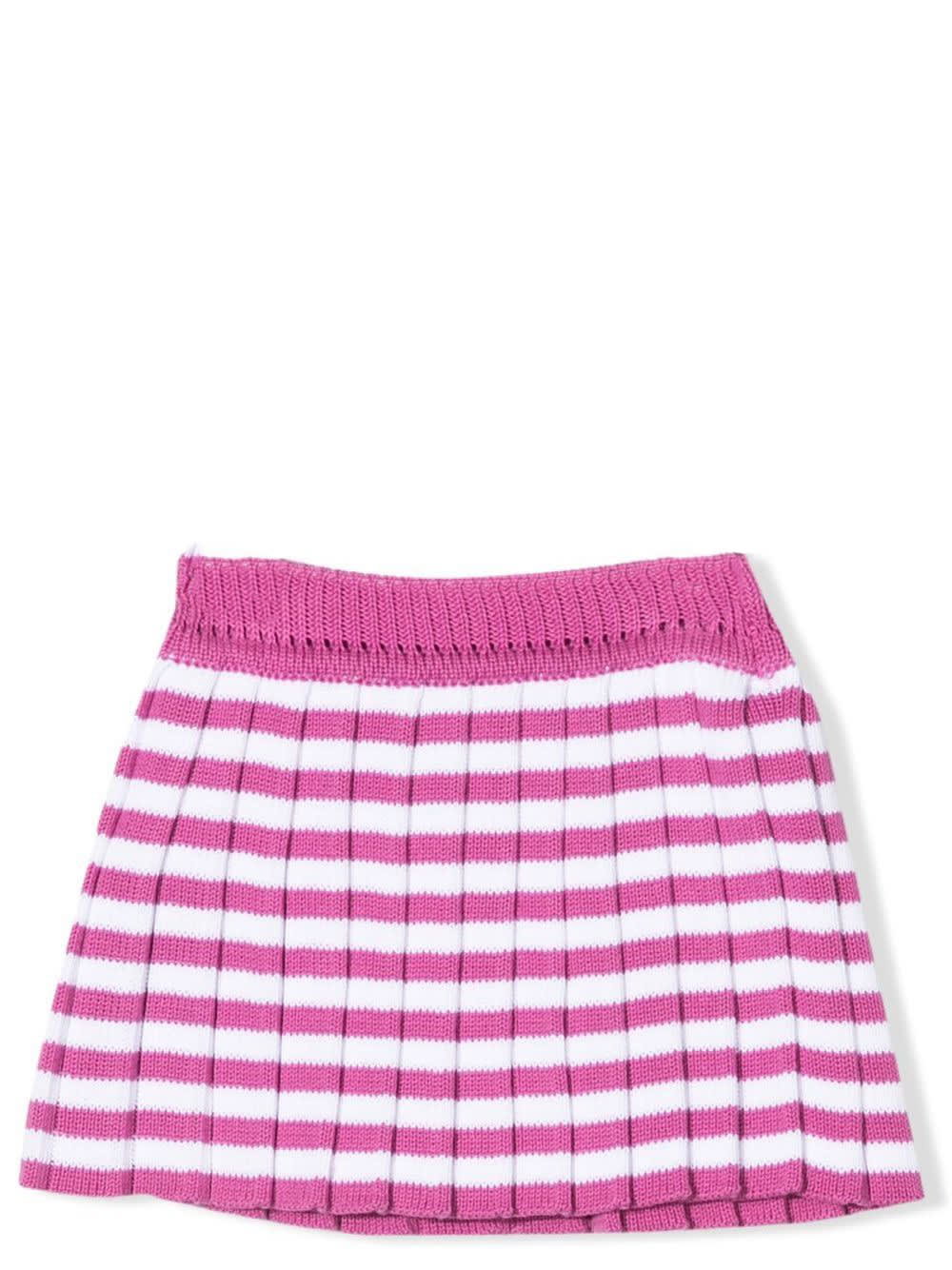 Little Bear Striped Skirt