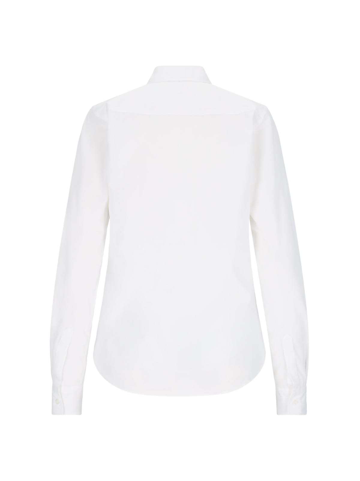 Shop Aspesi Basic Shirt In White