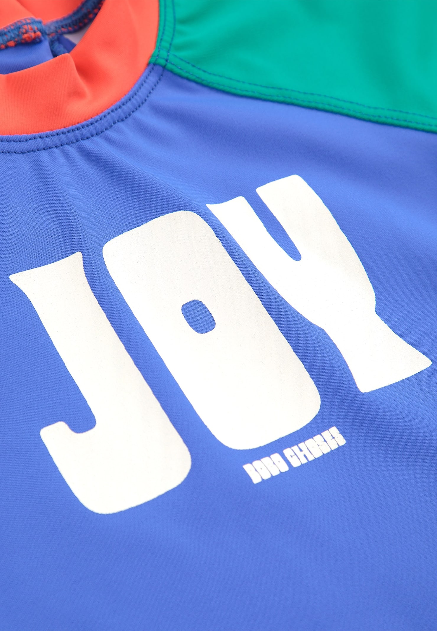 Bobo Choses Anti Uv Multicolor T-shirt For Boy With Writing In Multicolor