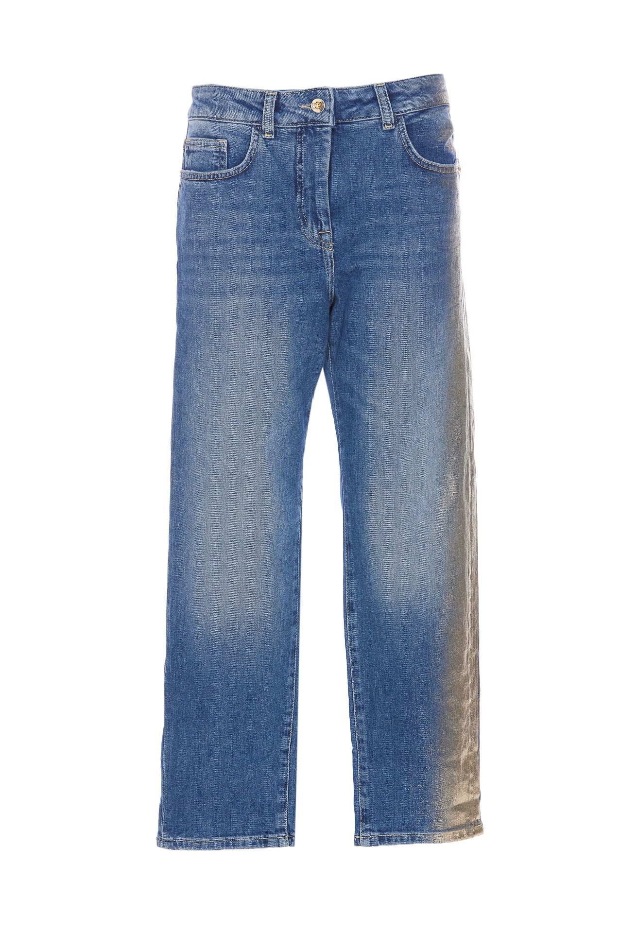 Shop Patrizia Pepe Denim Jeans In Blue