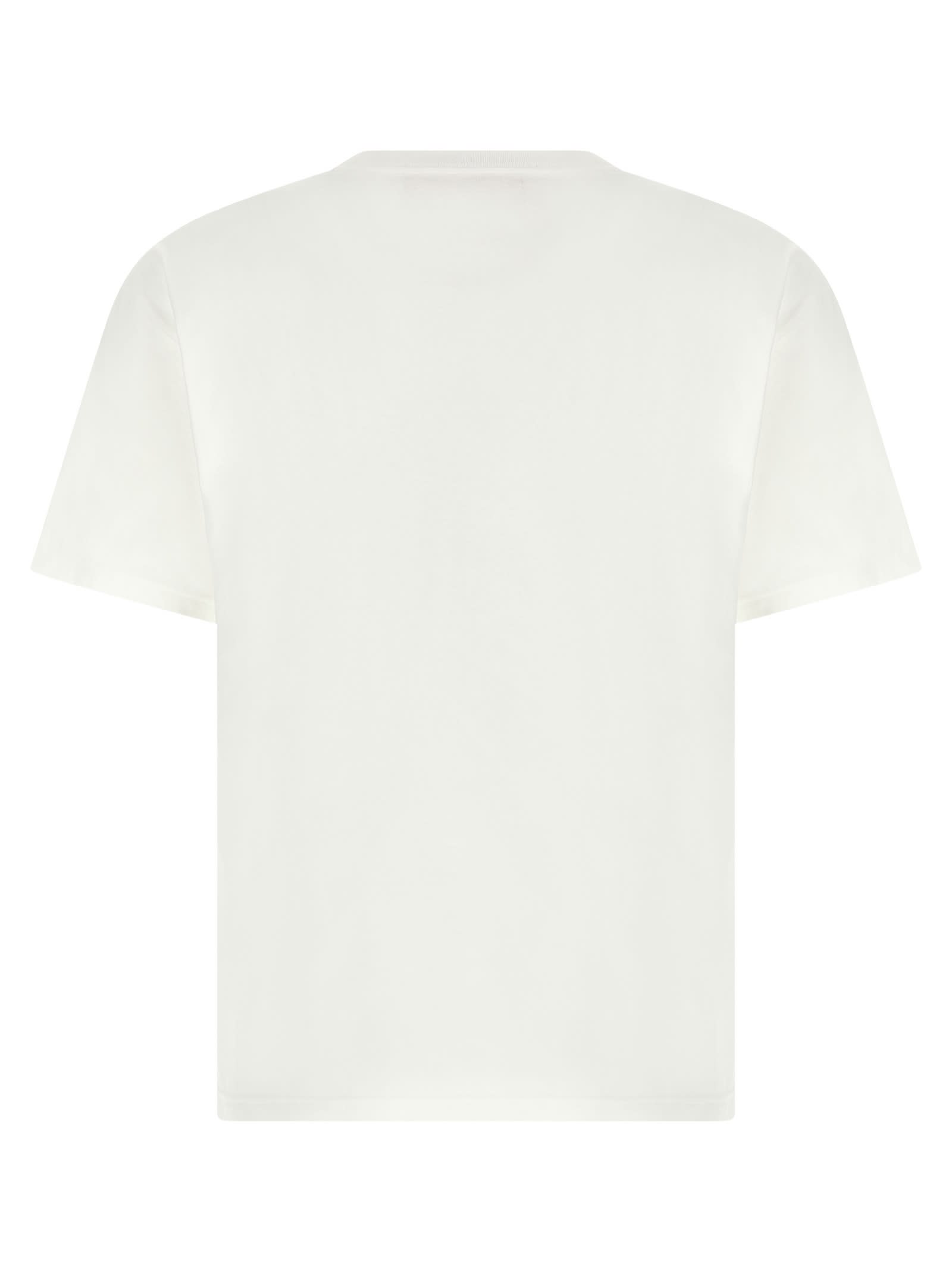 Shop Valentino Garavani Chez T-shirt In White/black